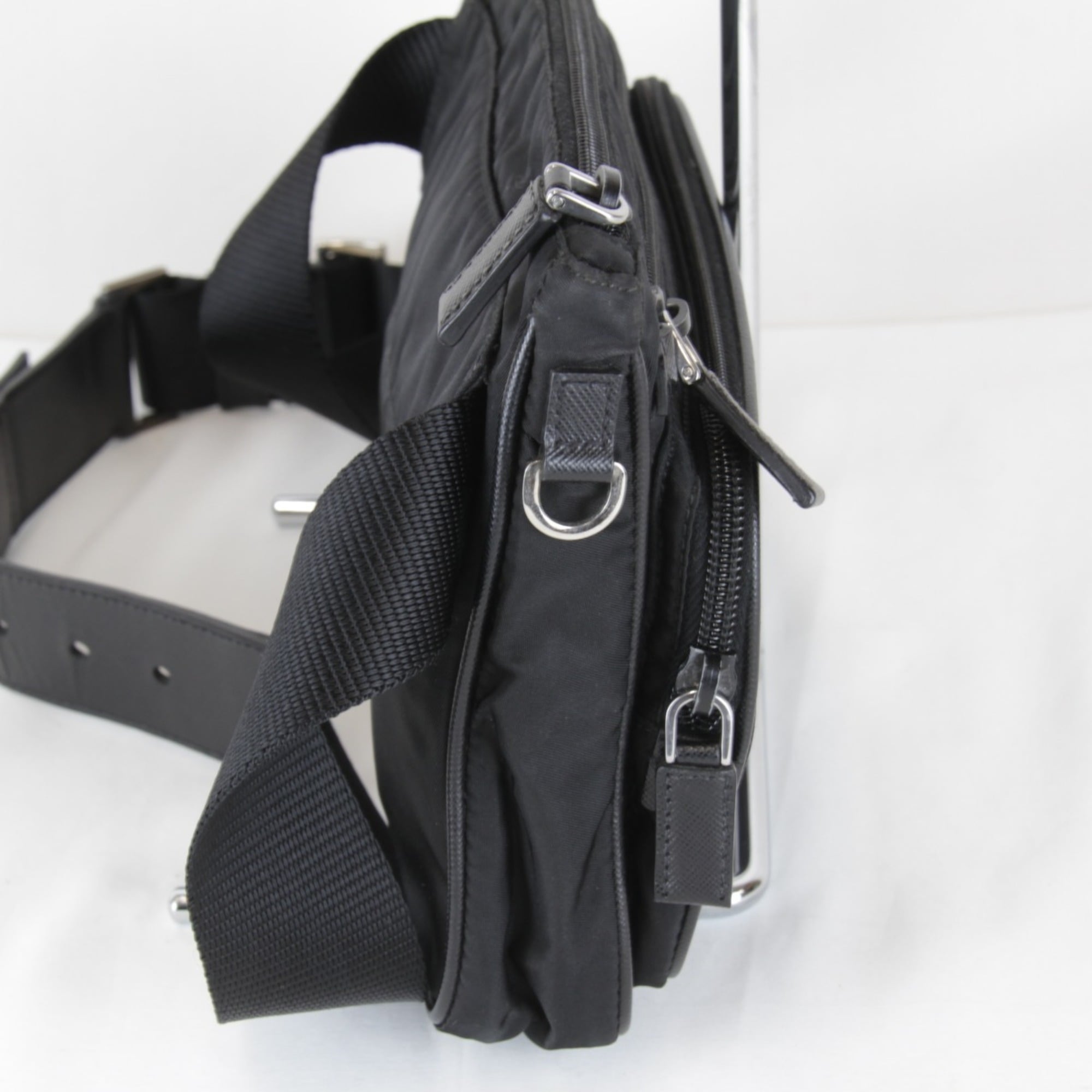 Prada Black Nylon Fanny Pack (Pre-Owned)