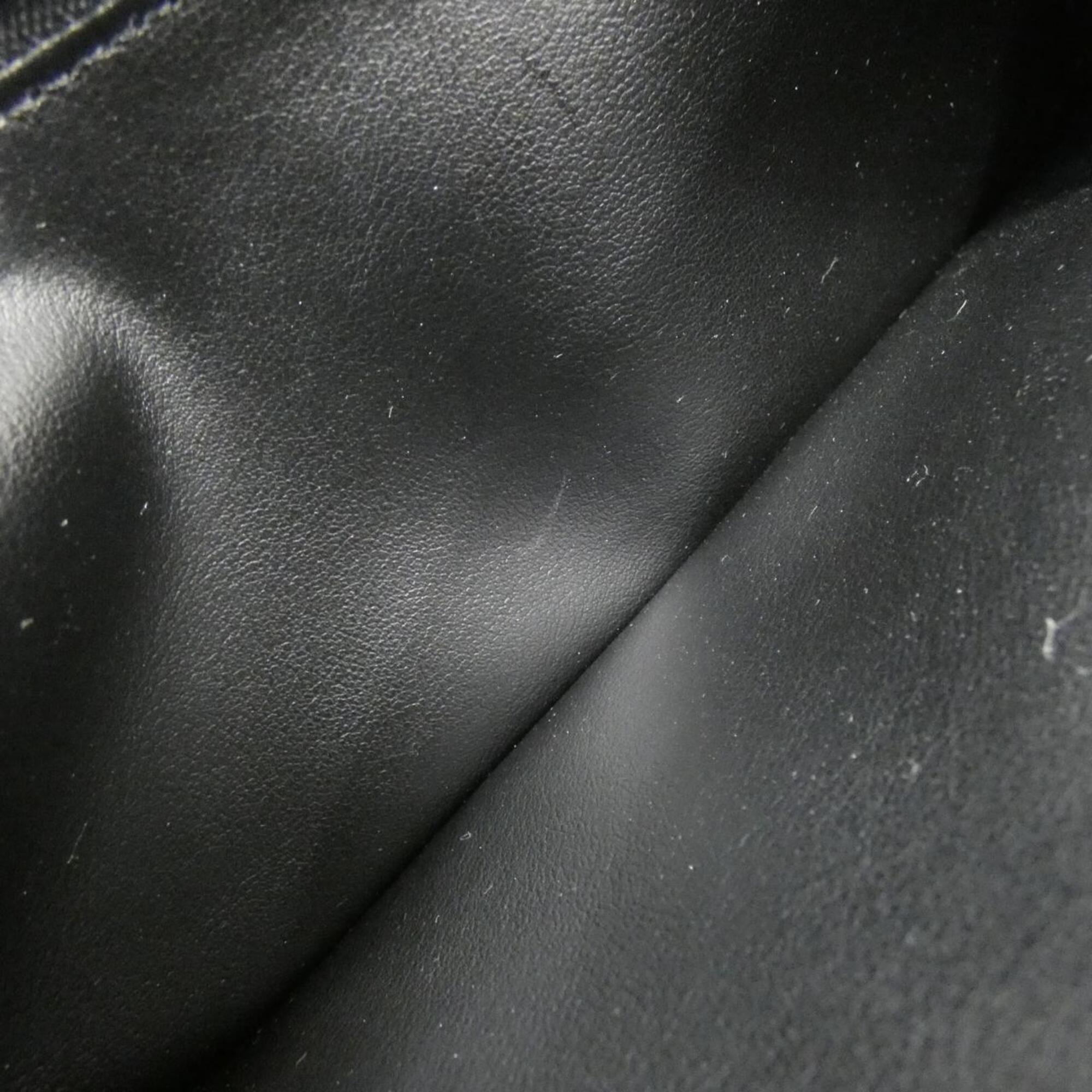 Louis Vuitton Onyx Leather Long Wallet (Bi-Fold) (Pre-Owned)