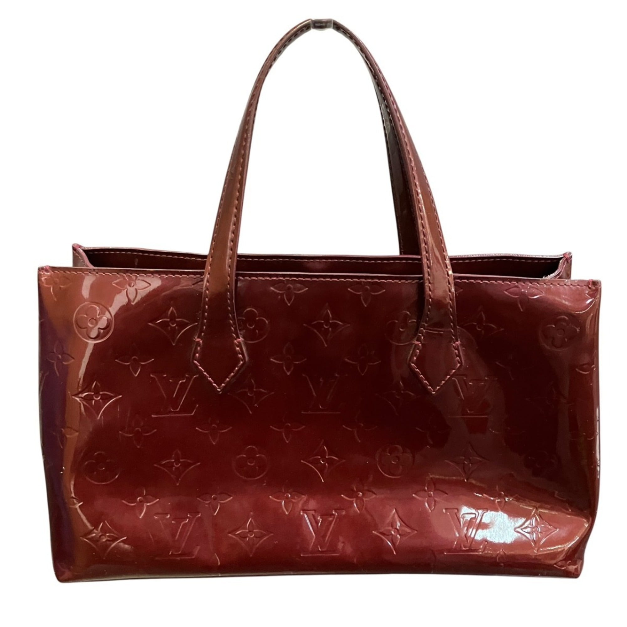 Louis Vuitton Monogram Vernis Amarante Monogram Vernis Handbag (Pre-Owned)