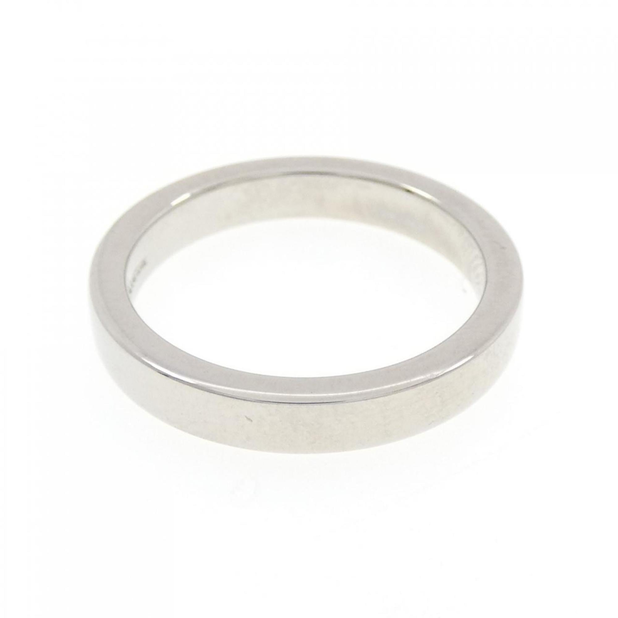 Bvlgari Platinum Platinum 950 Band Ring (Pre-Owned)