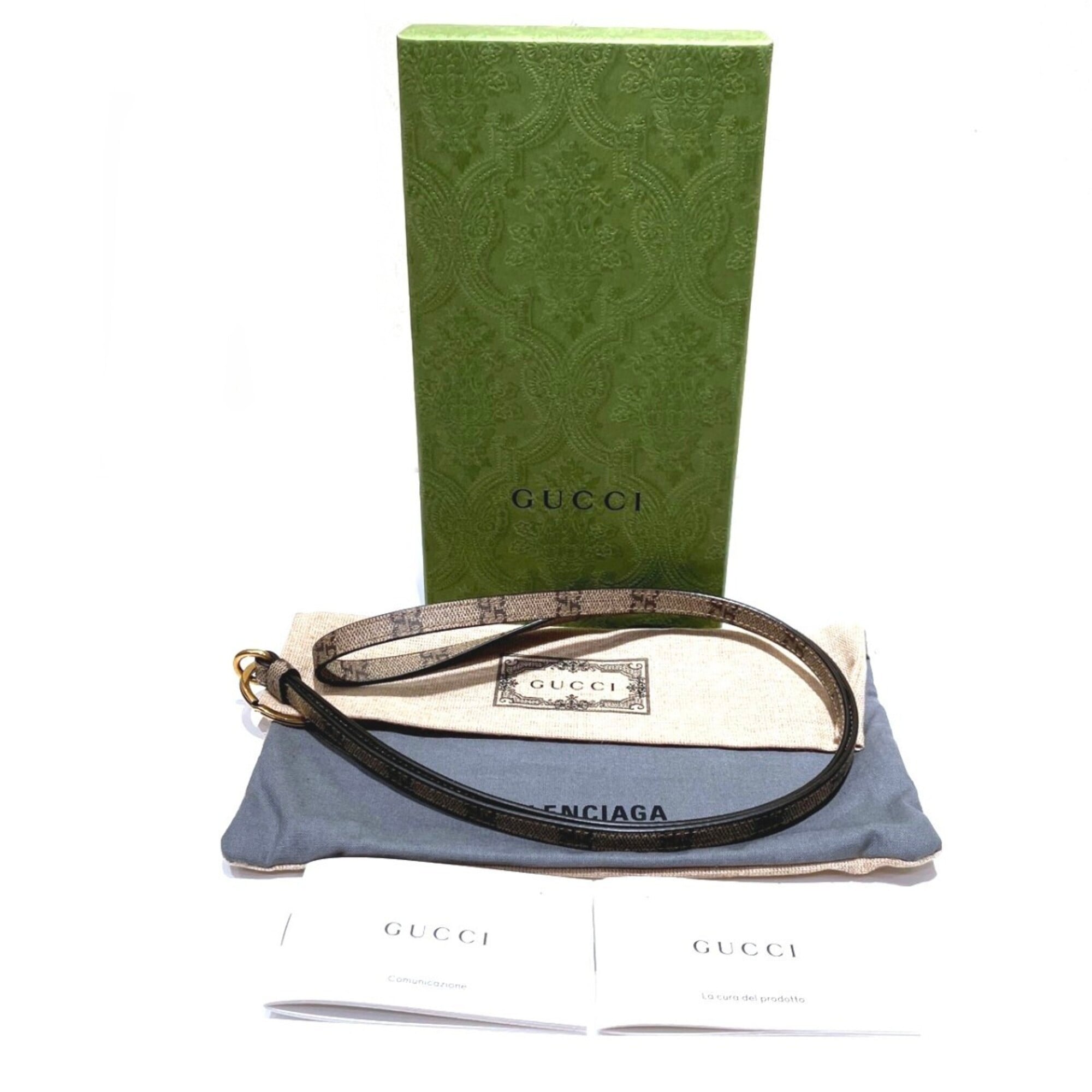Gucci Brown Pvc Coin Purse/Coin Case (Pre-Owned)