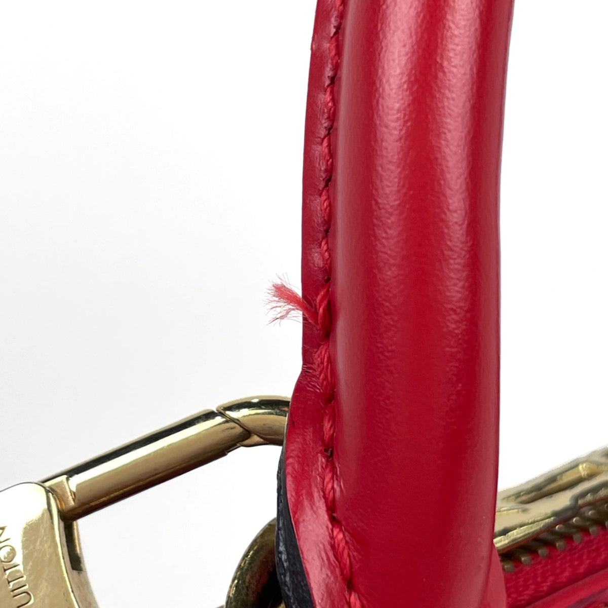 Louis Vuitton Castilian Red Epi Leather Handbag (Pre-Owned)