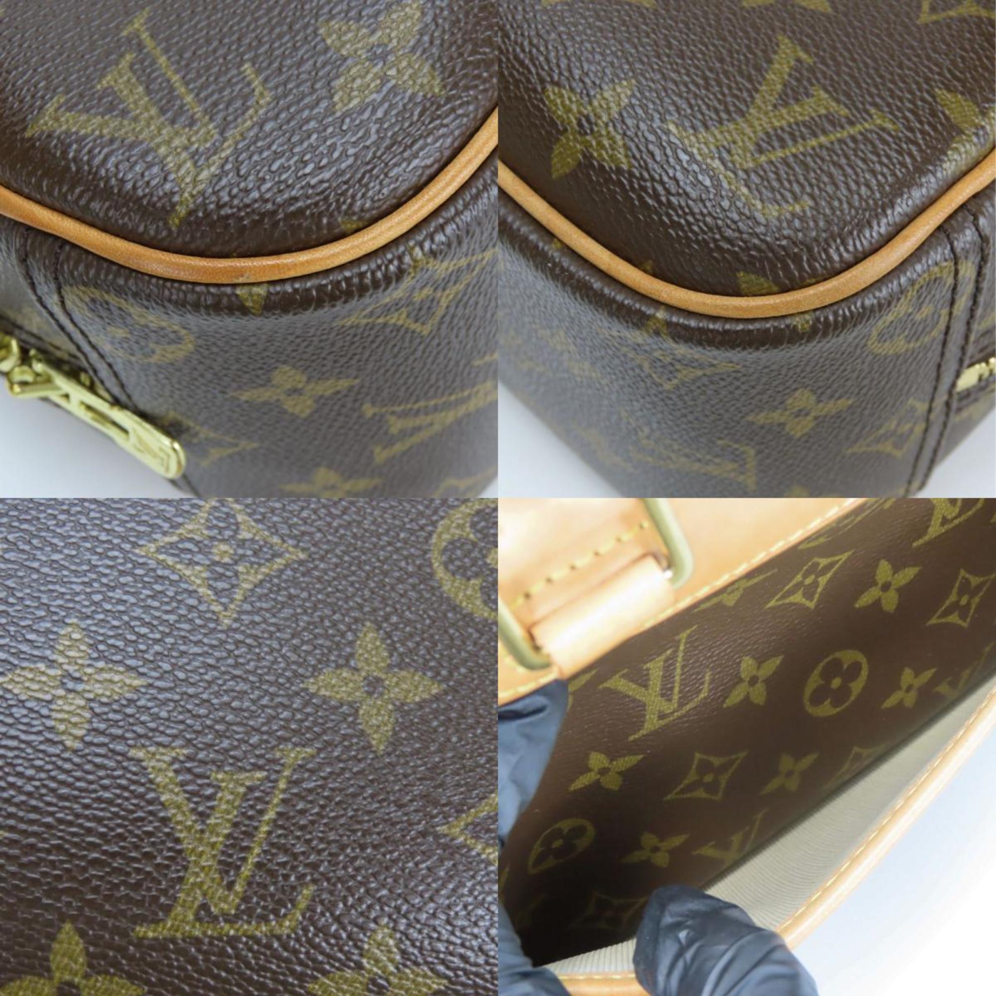 Louis Vuitton Monogram Brown Monogram Leather Handbag (Pre-Owned)