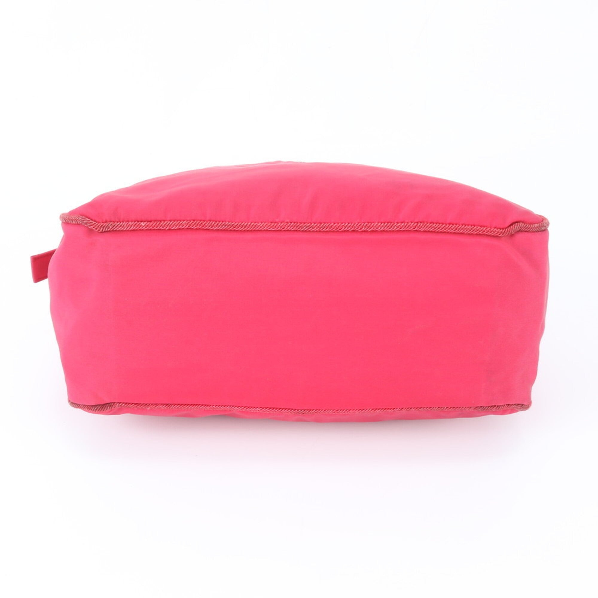 Prada Pink Nylon Handbag Tote Bag (Pre-Owned)