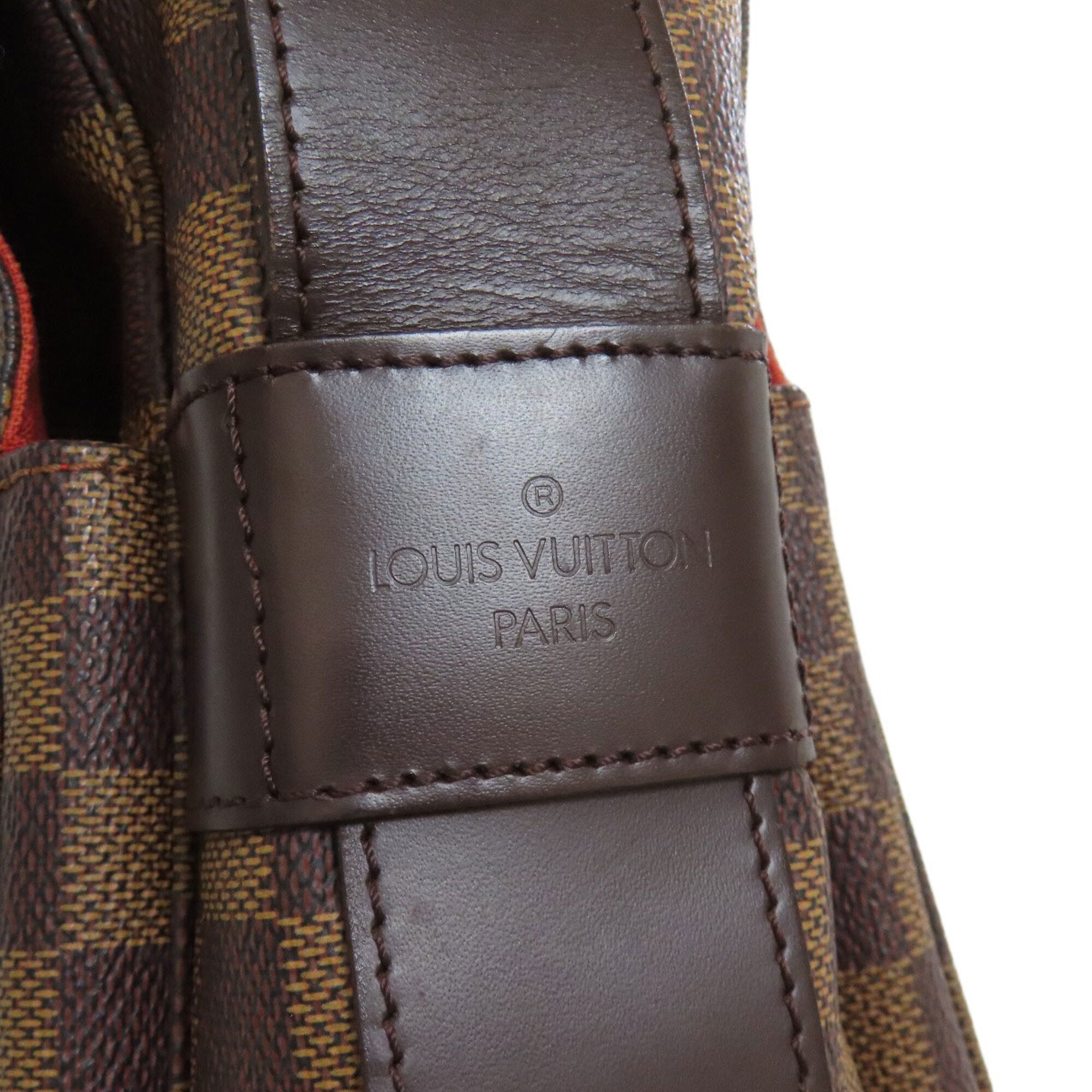 Louis Vuitton Damier Damier Canvas Ebene Damier Canvas Shoulder Bag (Pre-Owned)
