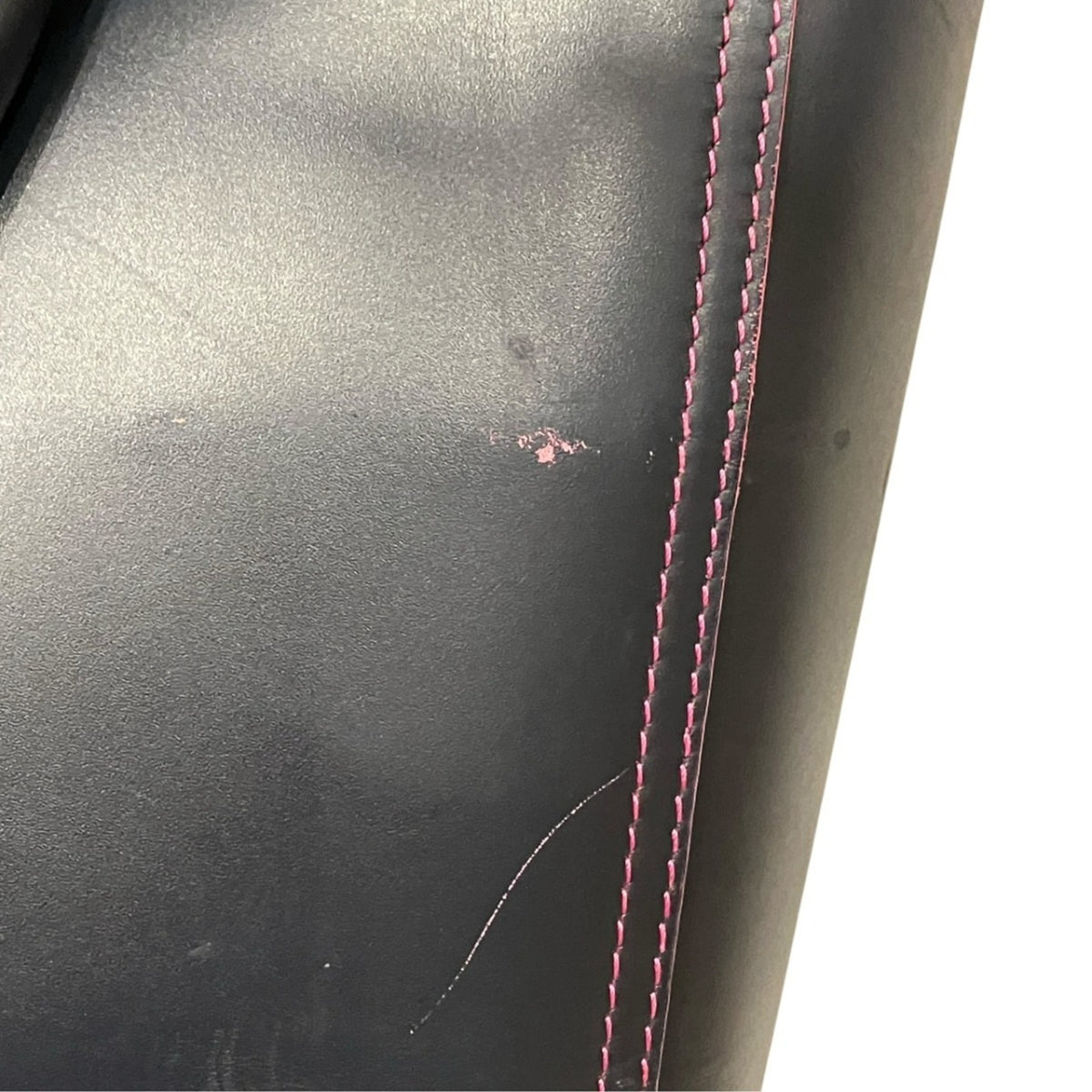 Loewe Dark Navy Pink Leather Pouch Tote Bag (Pre-Owned)