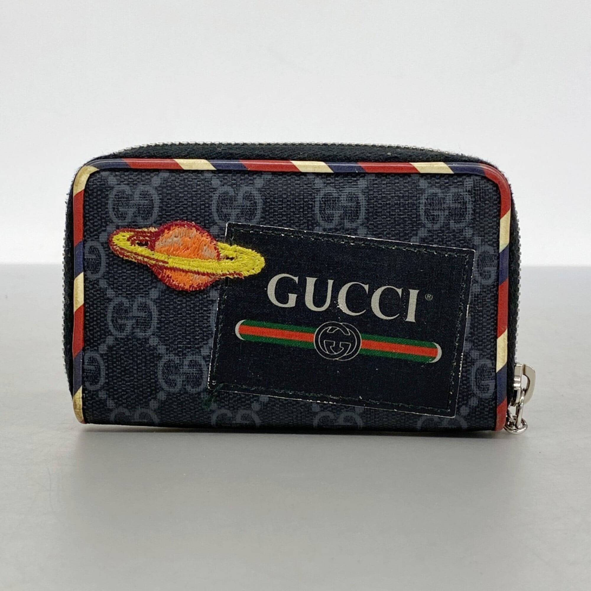 Gucci Black Pvc Coin Purse/Coin Case (Pre-Owned)