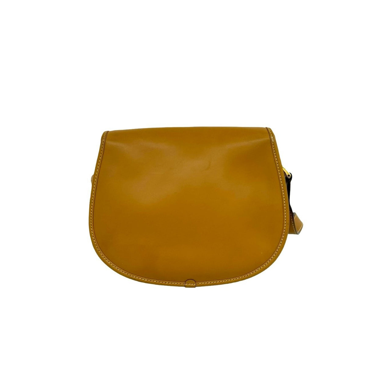 Gucci Brown Leather Pvc Pochette Shoulder Bag (Pre-Owned)