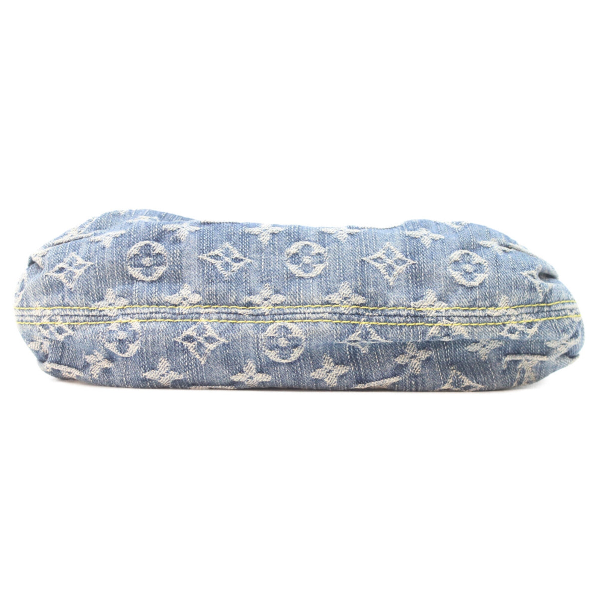 Louis Vuitton Indigo Monogram Denim Shoulder Bag (Pre-Owned)