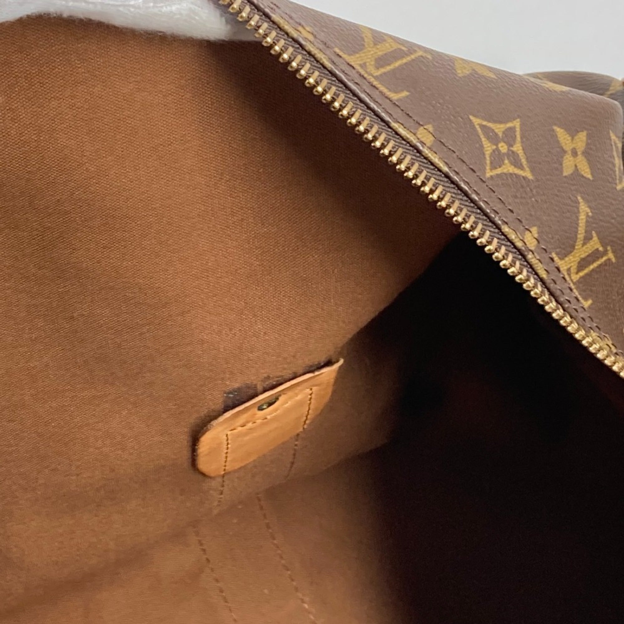 Louis Vuitton Brown Monogram Monogram Boston Bag Shoulder Bag (Pre-Owned)