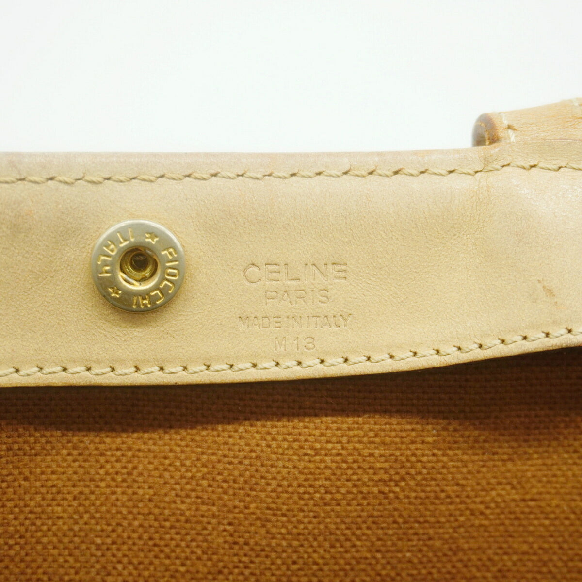 Celine Brown Pvc Tote Bag (Pre-Owned)