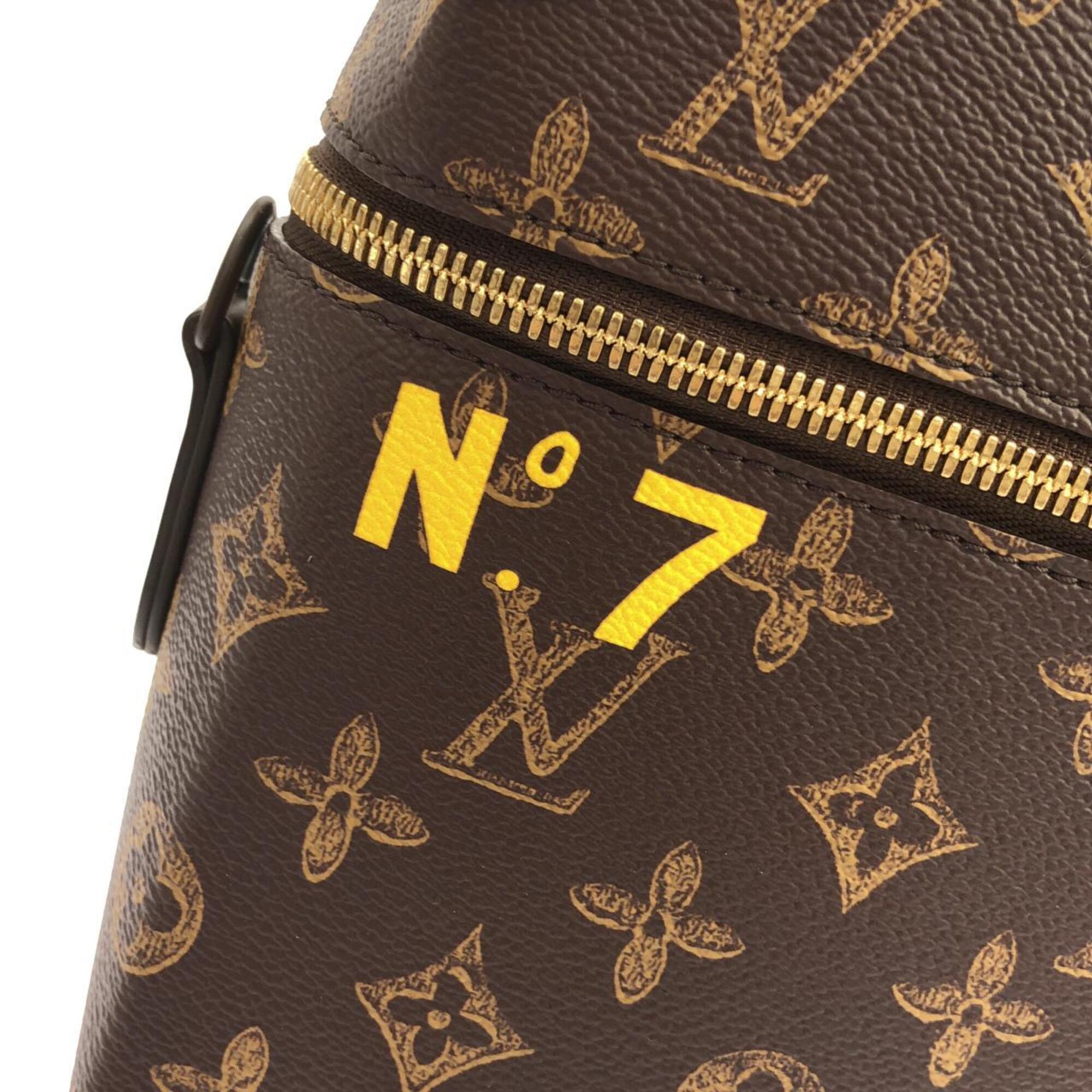 Louis Vuitton Monogram Marron Coated Canvas Handbag (Pre-Owned)