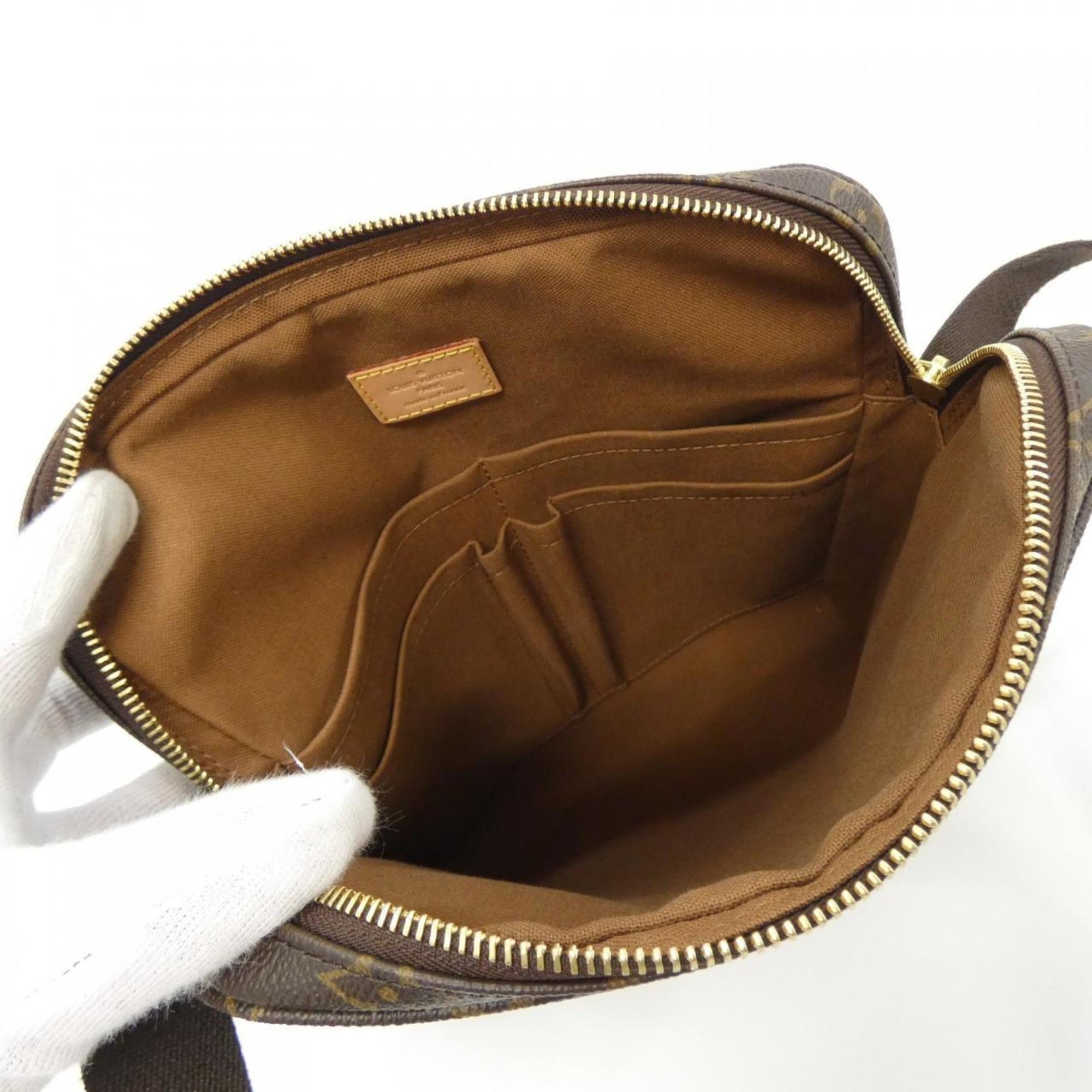 Louis Vuitton Marron Monogram Monogram Coated Canvas Shoulder Bag (Pre-Owned)