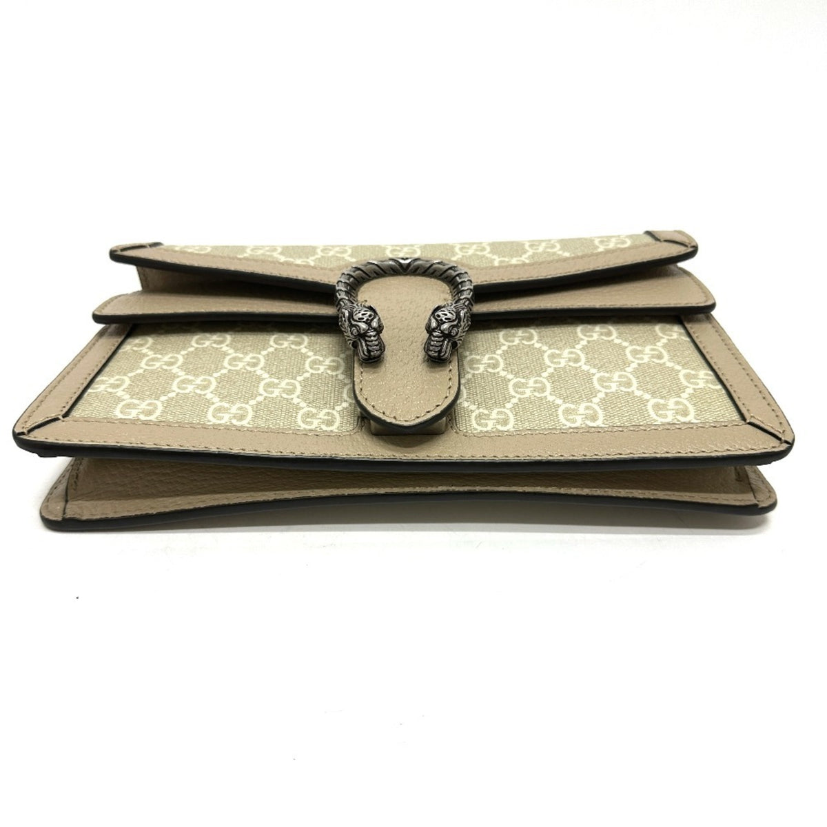 Gucci Beige Gg Supreme Shoulder Bag (Pre-Owned)