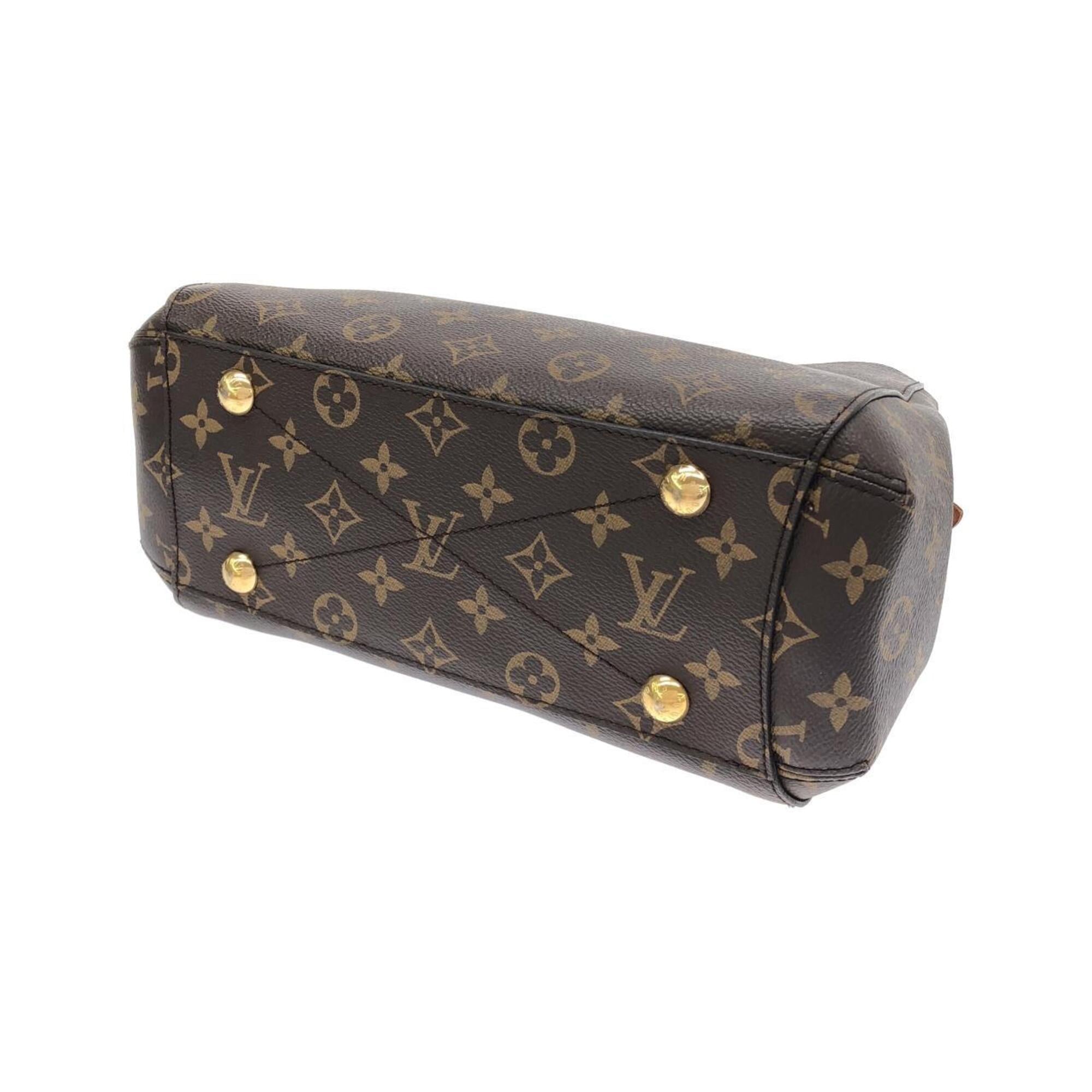 Louis Vuitton Marron Coated Canvas Handbag (Pre-Owned)