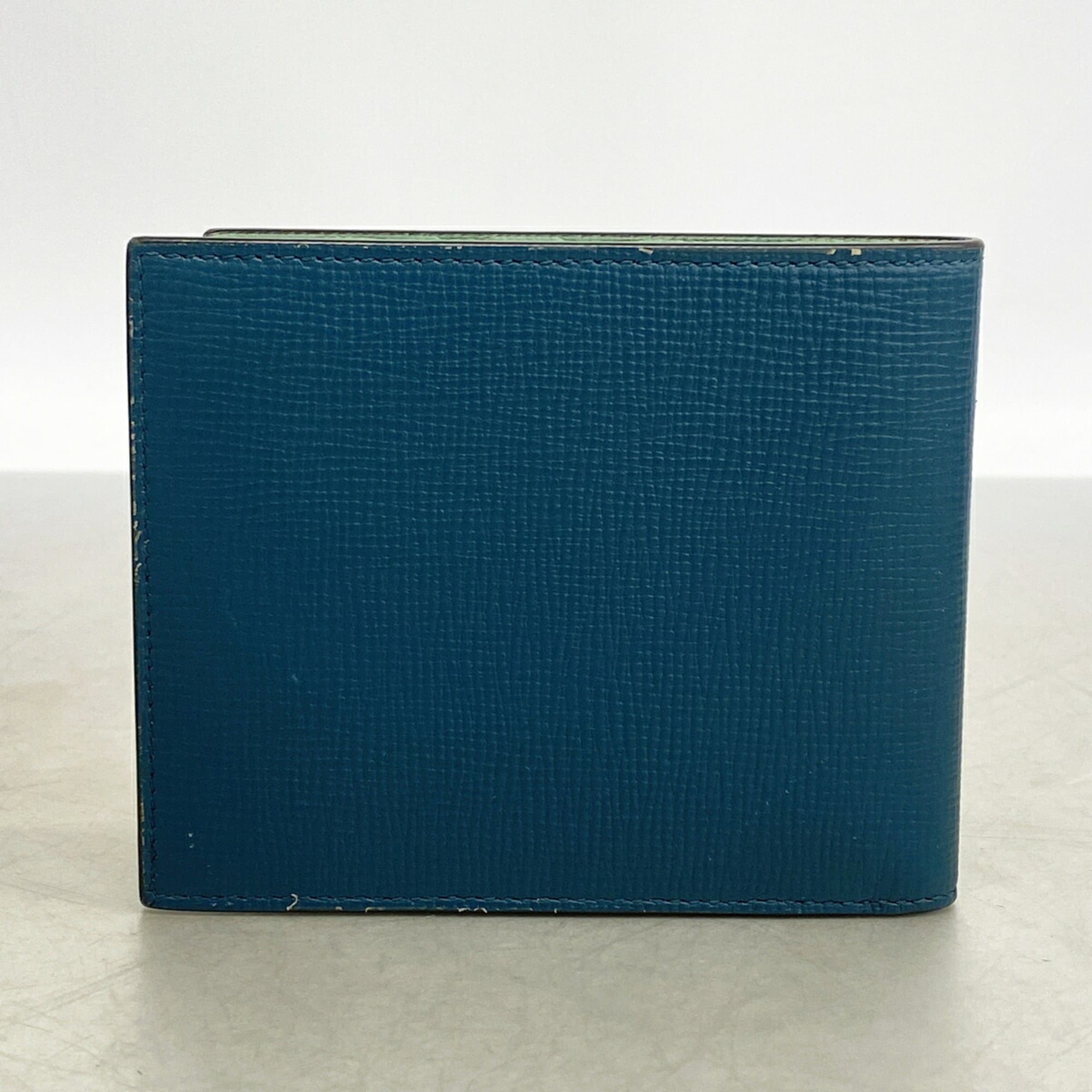 Cartier Green Leather Bill Wallet (Bi-Fold) (Pre-Owned)
