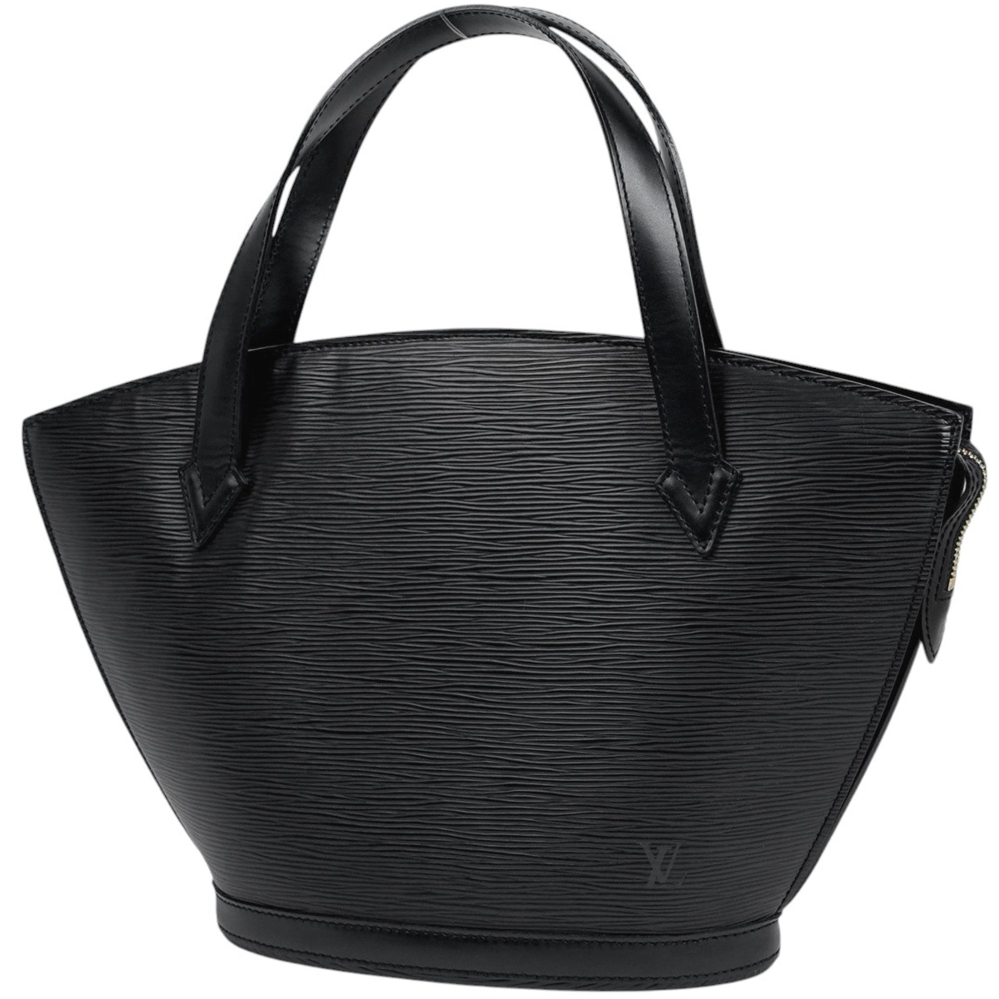 Louis Vuitton Black Noir Epi Leather Handbag (Pre-Owned)