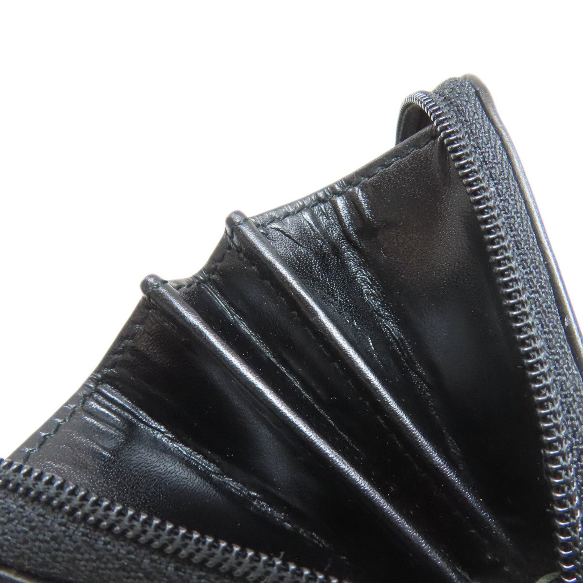 Gucci Black Leather Coin Purse/Coin Case (Pre-Owned)