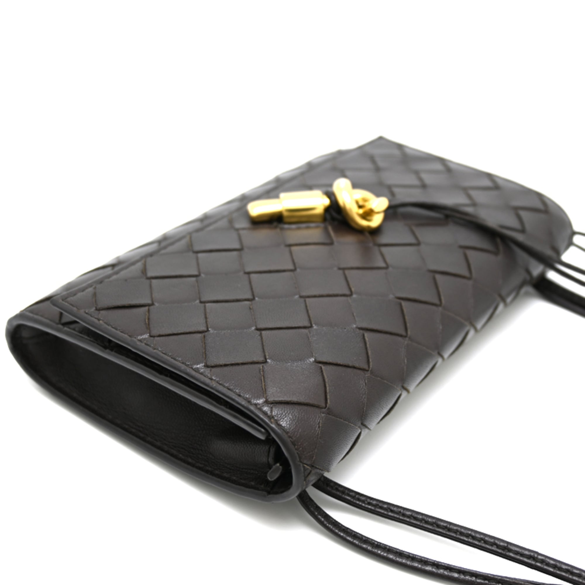 Bottega Veneta Leather Pouch Shoulder Bag (Pre-Owned)