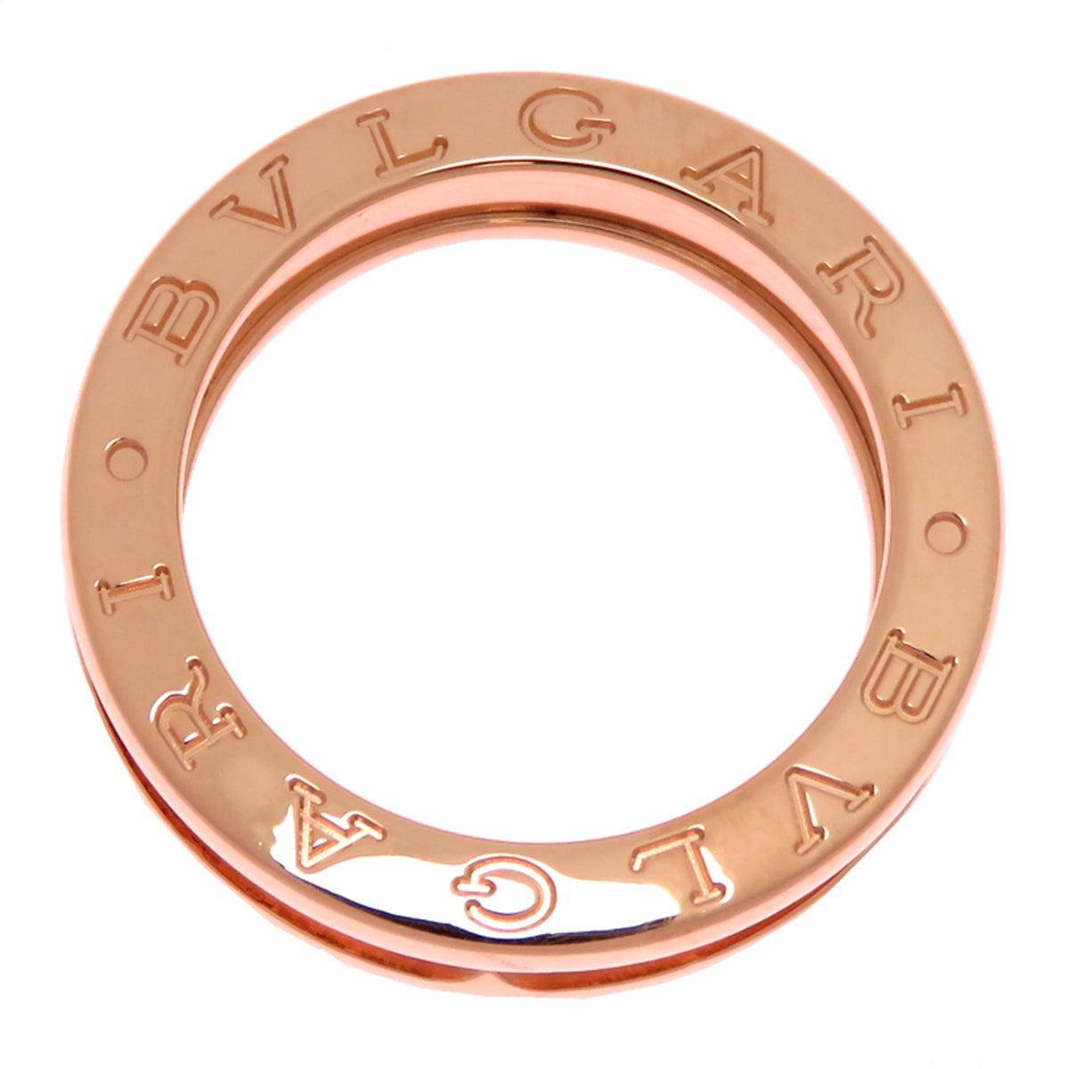 Bvlgari Pink Gold (18K) Band Ring (Pre-Owned)
