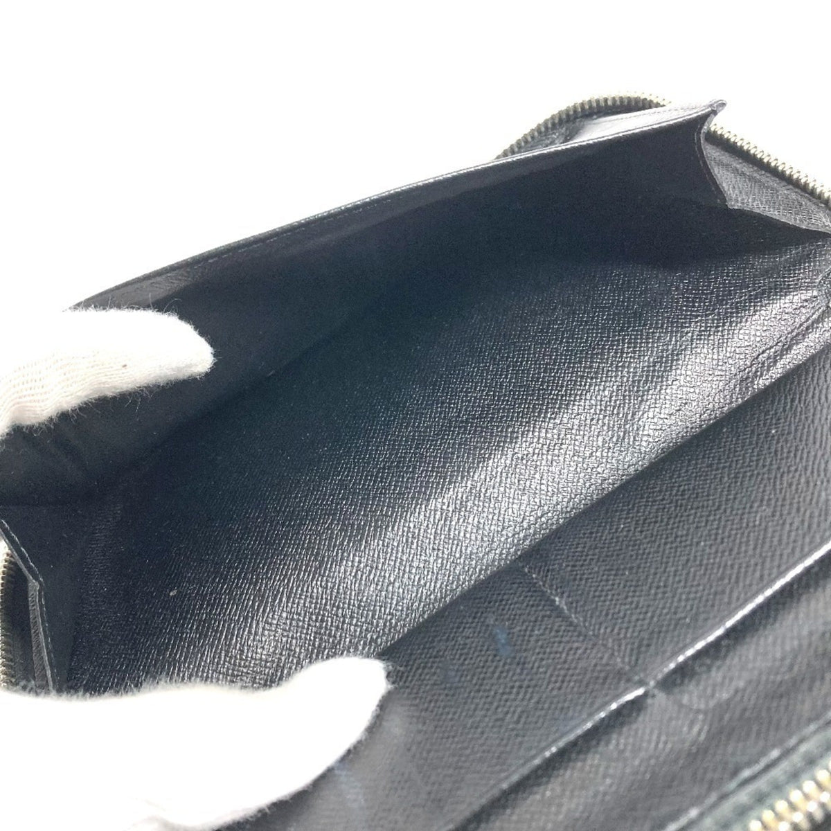 Louis Vuitton Damier Graphite Black Damier Graphite Long Wallet (Bi-Fold) (Pre-Owned)