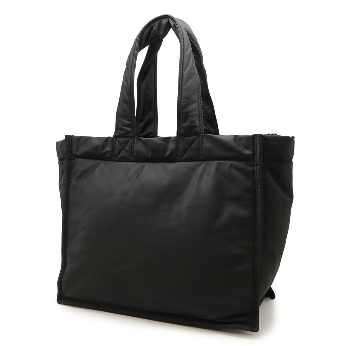 Burberry Black Nylon Shoulder Bag Tote Bag (Pre-Owned)