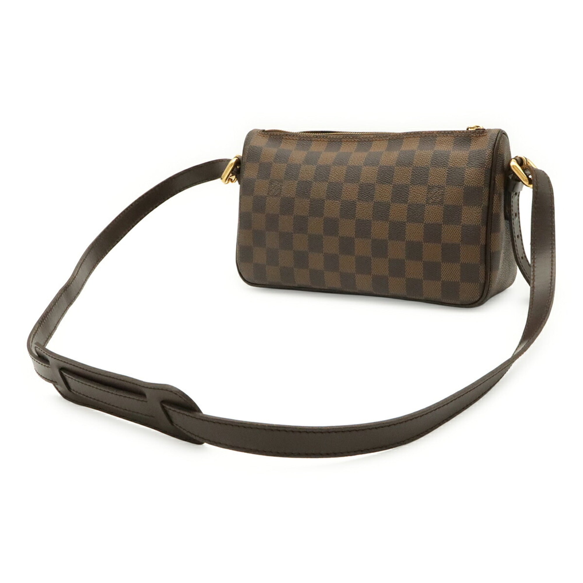 Louis Vuitton Brown Damier Canvas Galle Pvc Shoulder Bag (Pre-Owned)