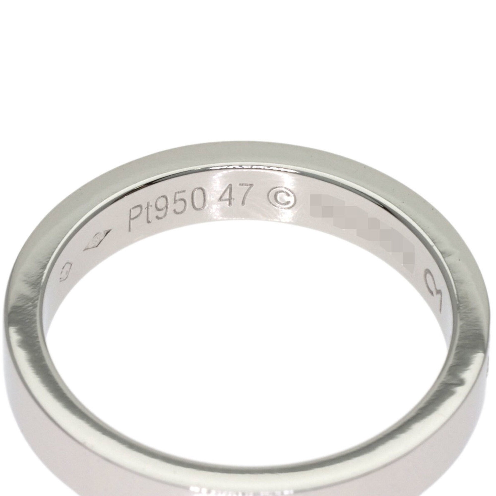 Cartier Platinum 950 Band Ring (Pre-Owned)