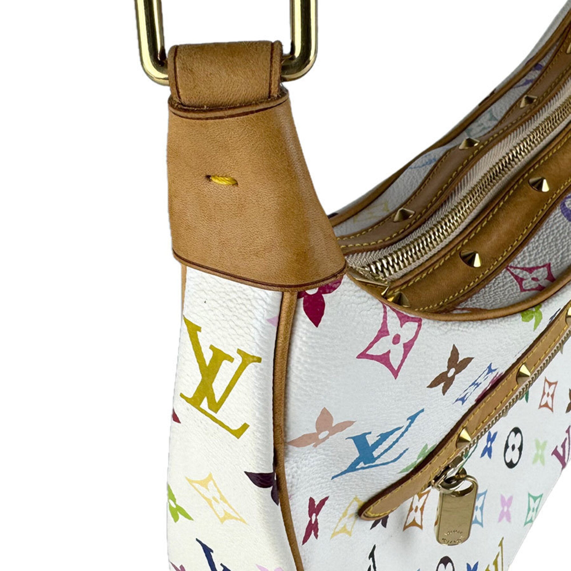 Louis Vuitton Blanc Multi-Color Monogram Multicolore Shoulder Bag (Pre-Owned)