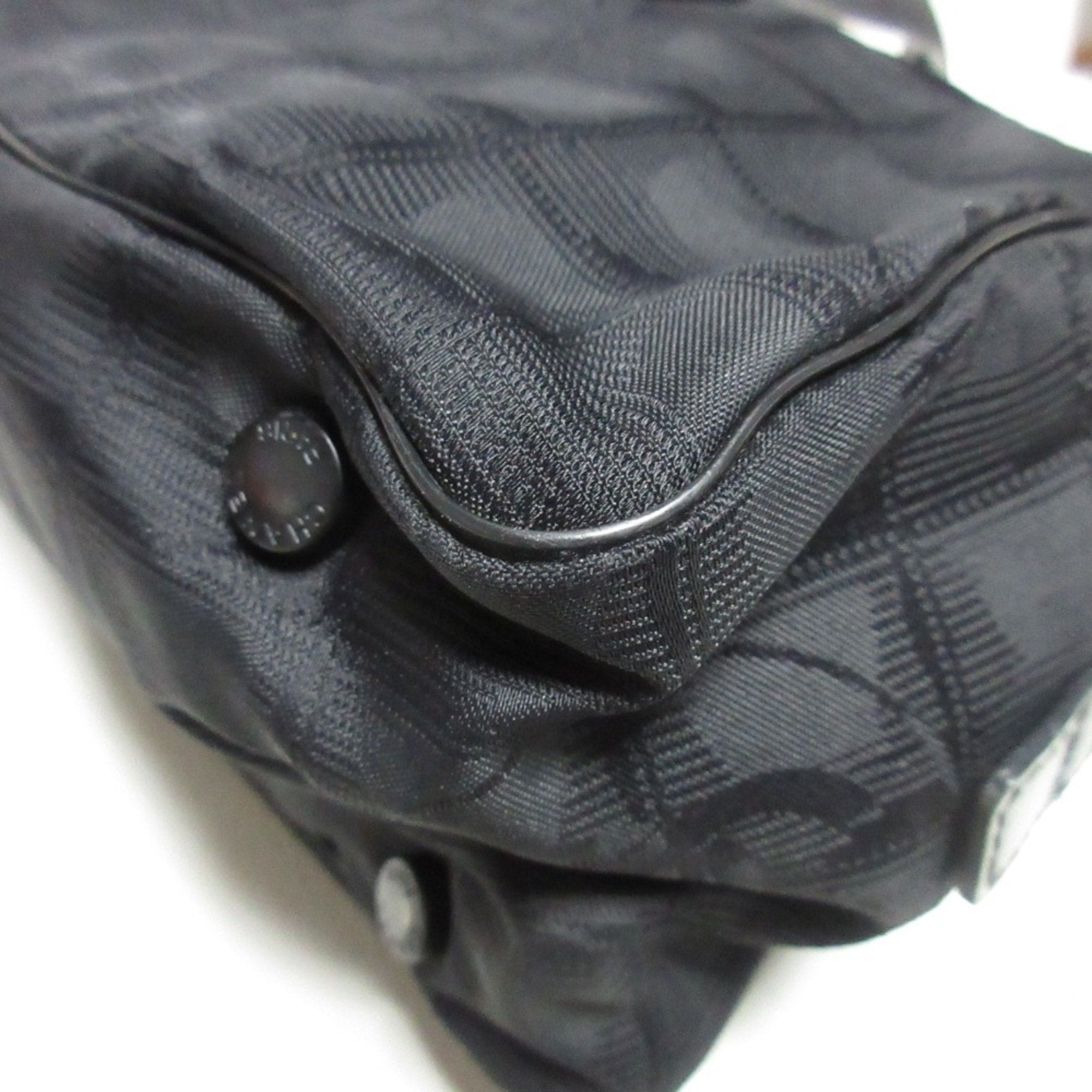 Chanel Black New Travel Line Boston Bag Handbag (Pre-Owned)