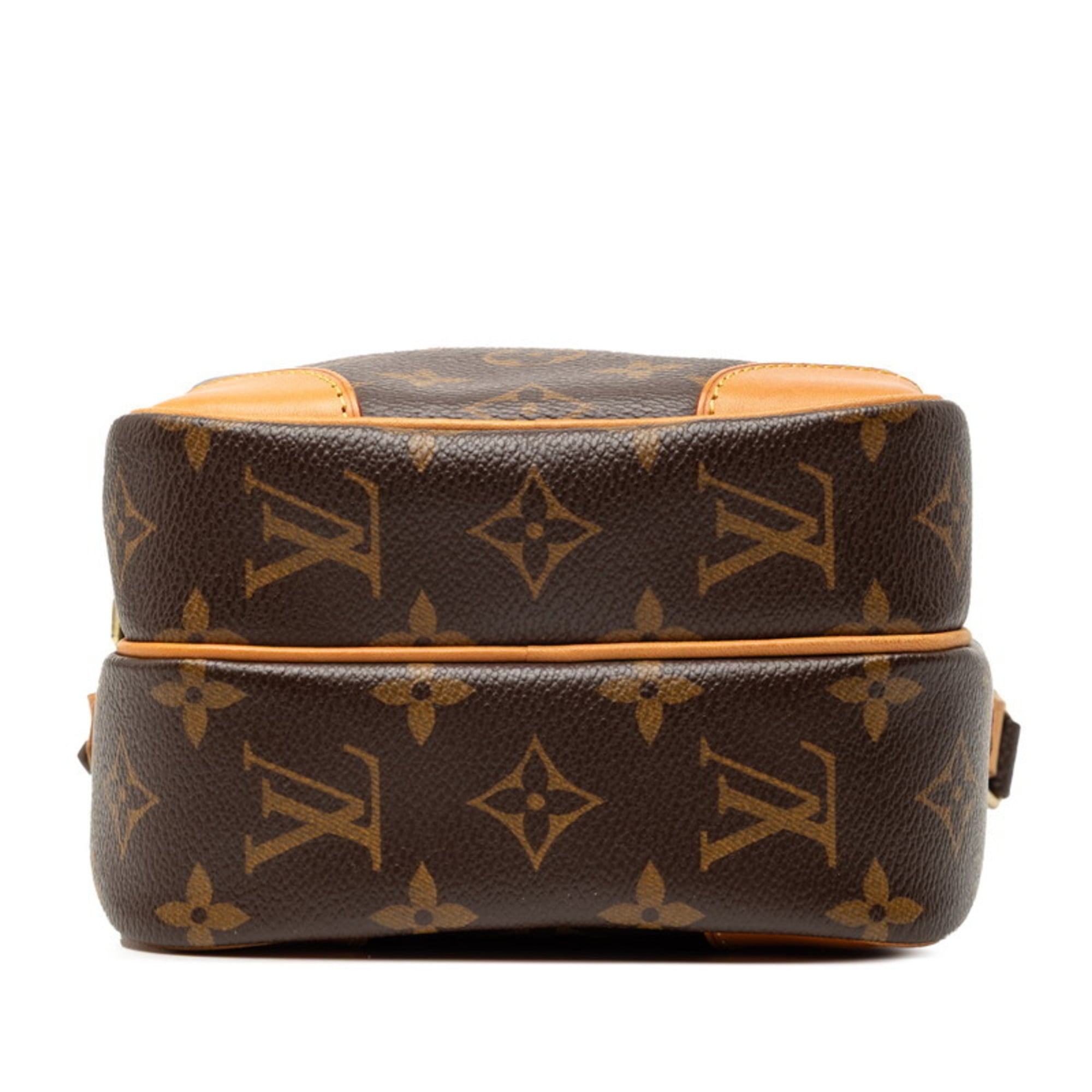 Louis Vuitton Brown Pvc Leather Shoulder Bag (Pre-Owned)