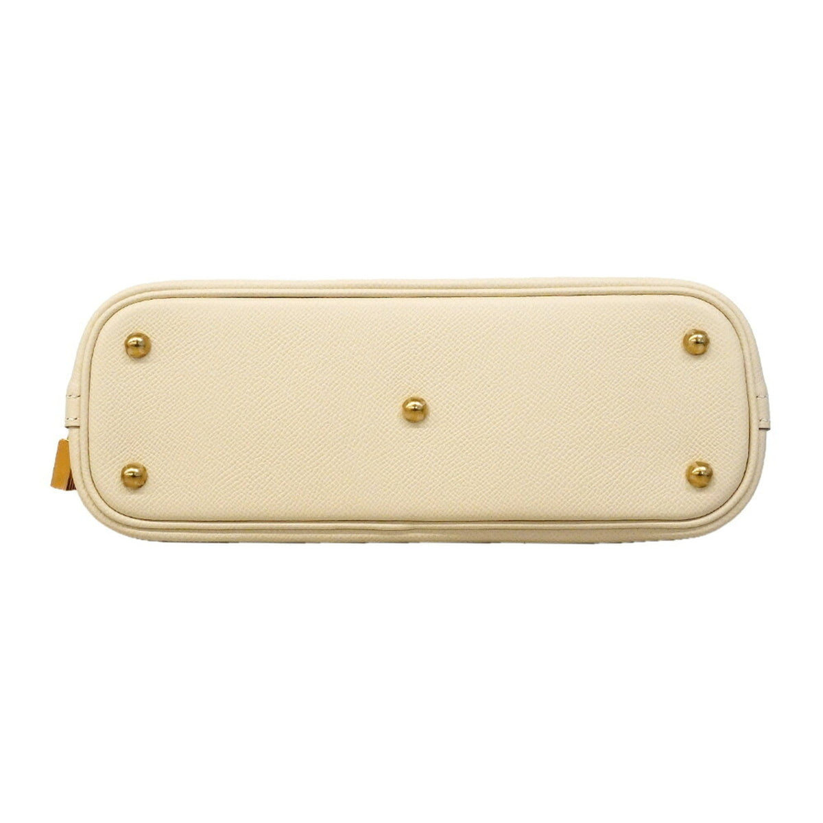 Hermes White Leather Handbag (Pre-Owned)