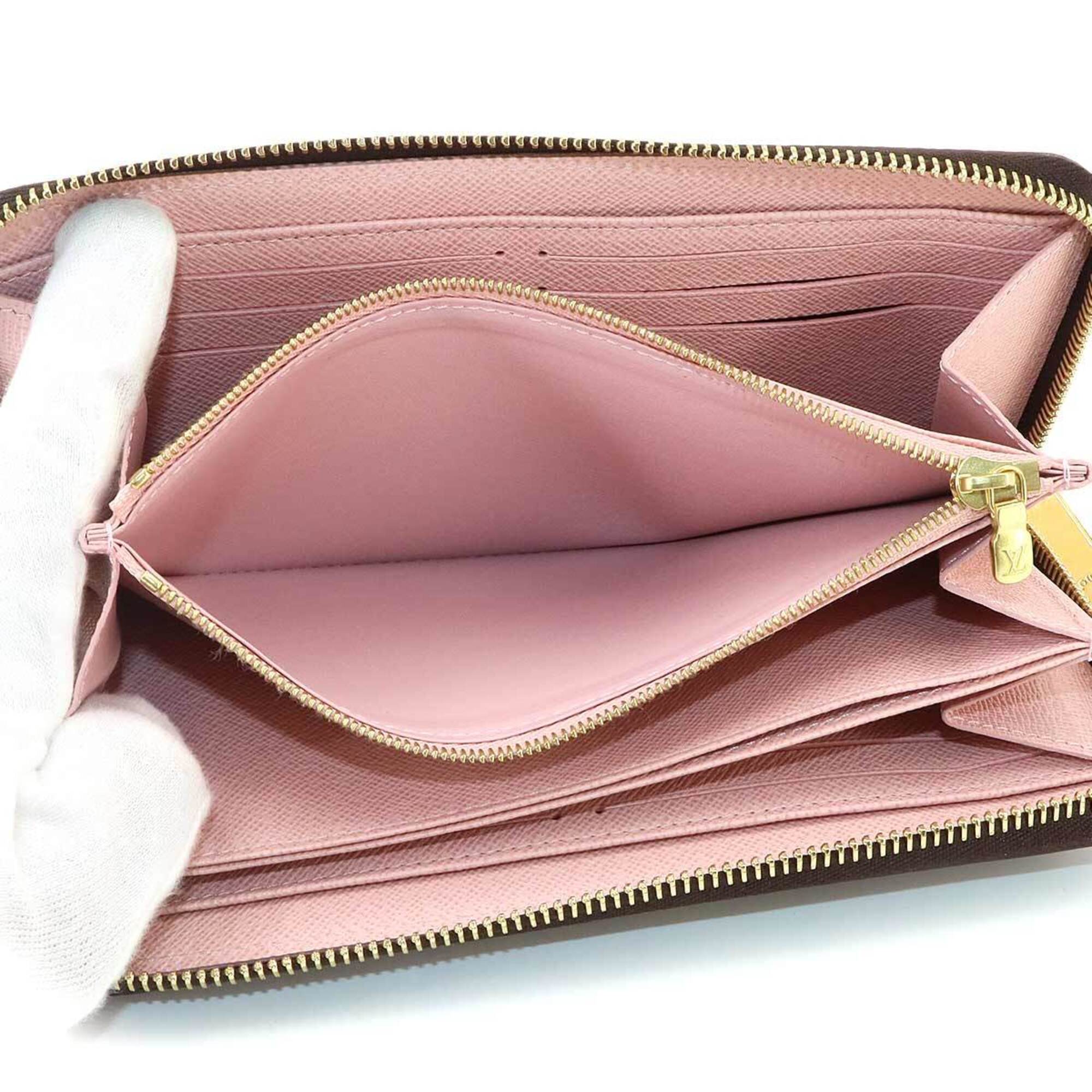 Louis Vuitton Monogram Rose Ballerine Monogram Long Wallet (Bi-Fold) (Pre-Owned)