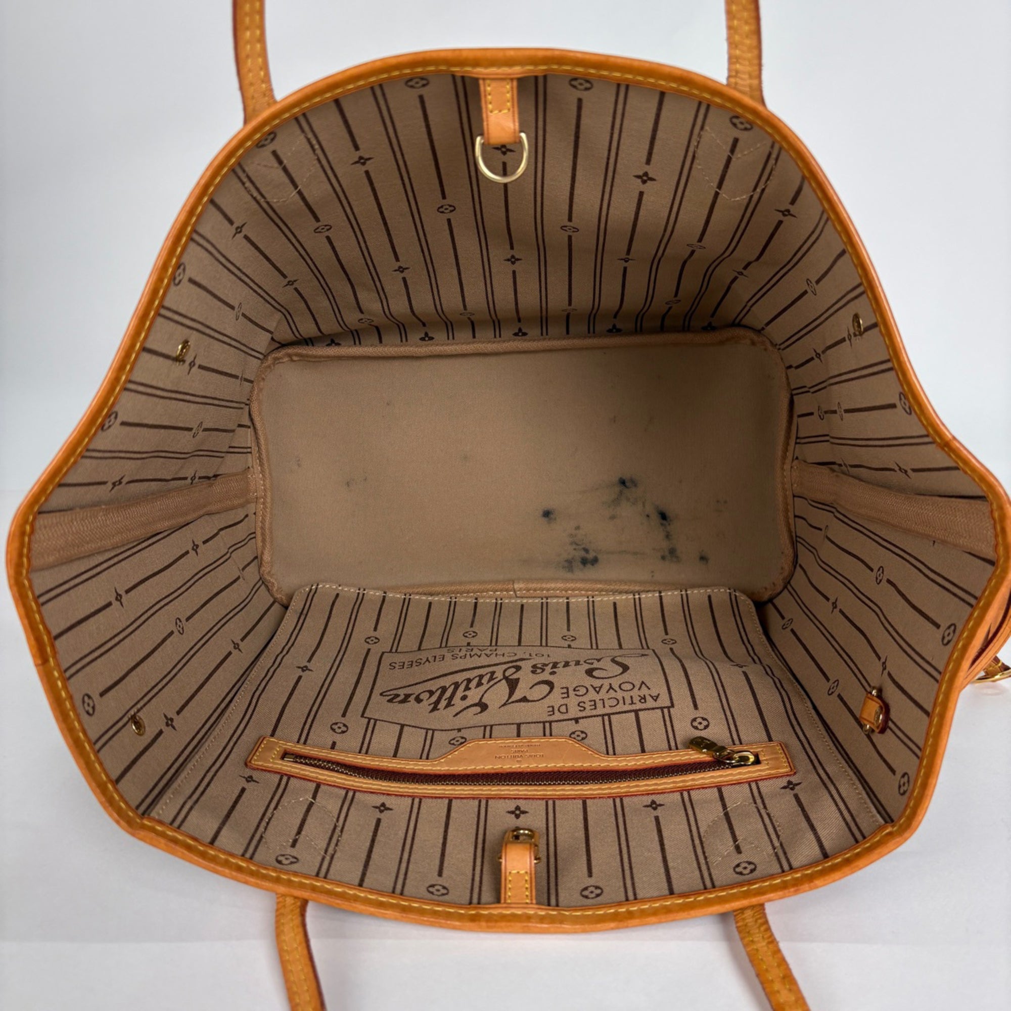 Louis Vuitton Brown Monogram Shoulder Bag Tote Bag (Pre-Owned)