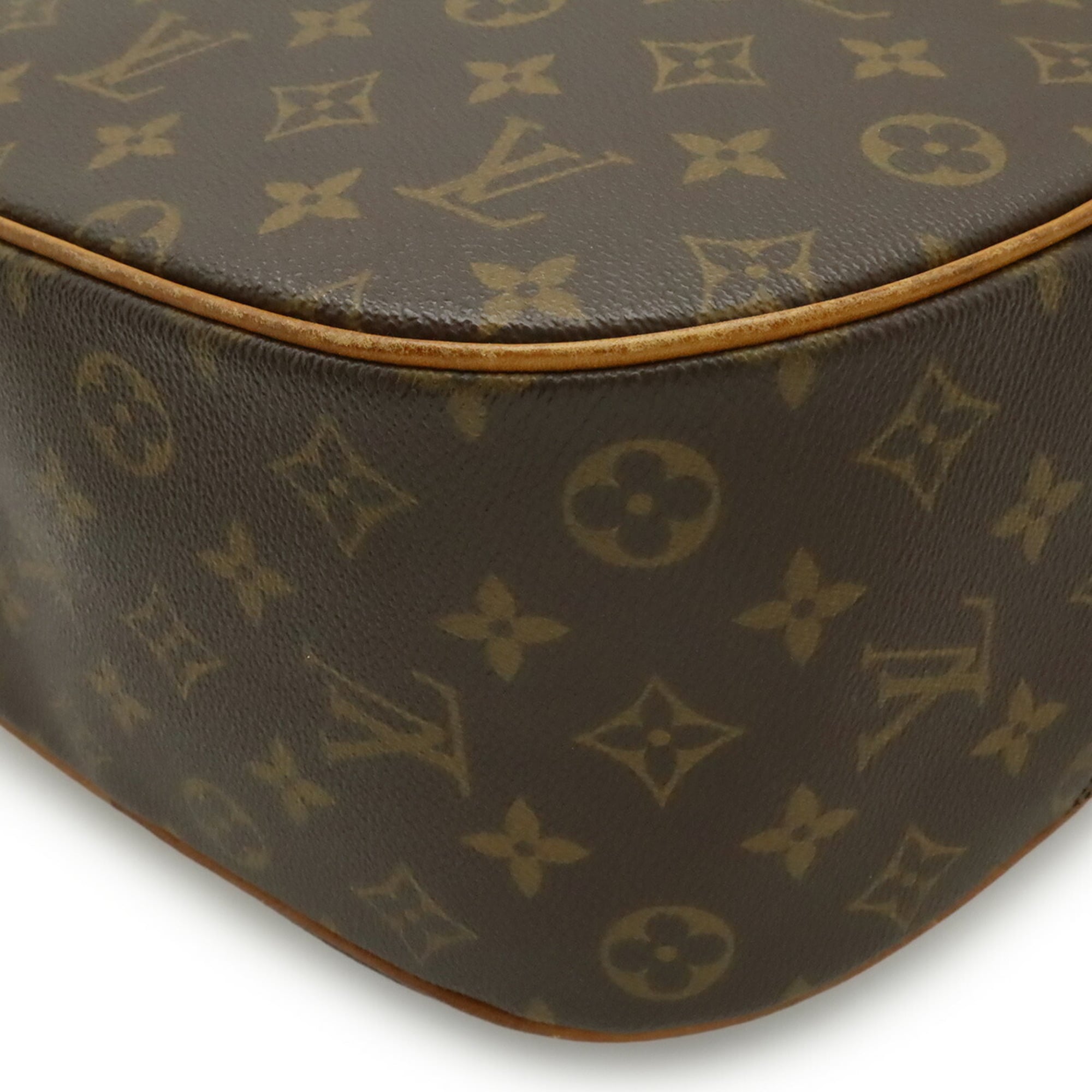 Louis Vuitton Brown Monogram Canvas Pvc Coated Canvas Handbag Shoulder Bag (Pre-Owned)
