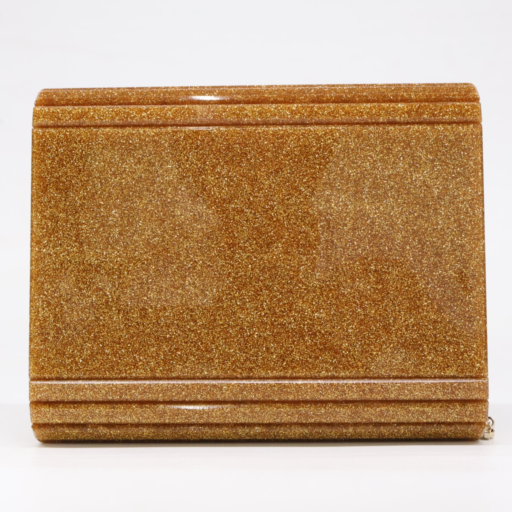 Jimmy Choo Gold Shoulder Bag (Pre-Owned)