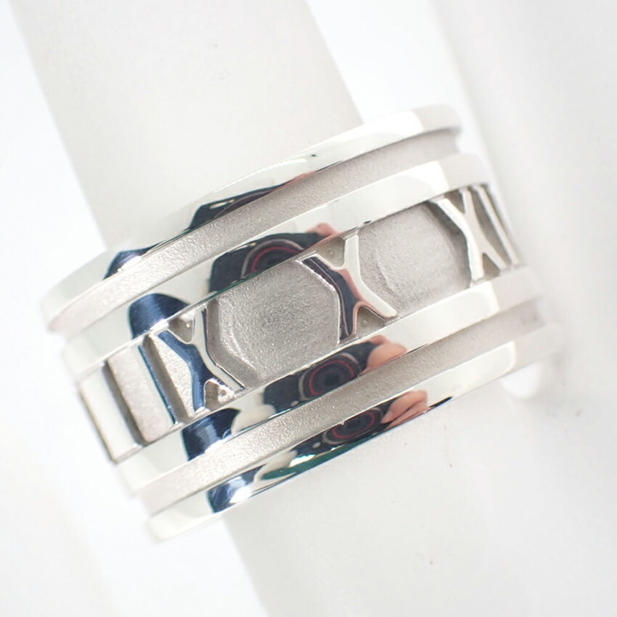 Tiffany Sterling Silver 925 Band Ring (Pre-Owned)