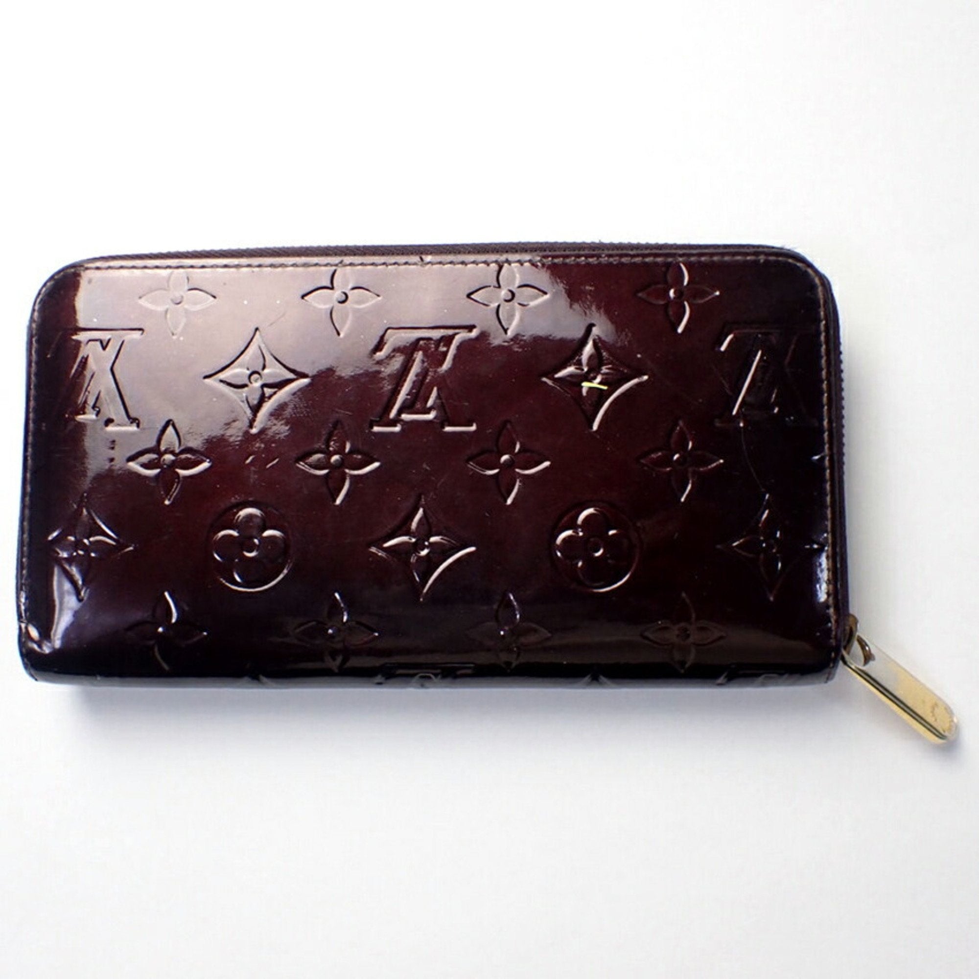 Louis Vuitton Bordeaux Vernis Long Wallet (Bi-Fold) (Pre-Owned)