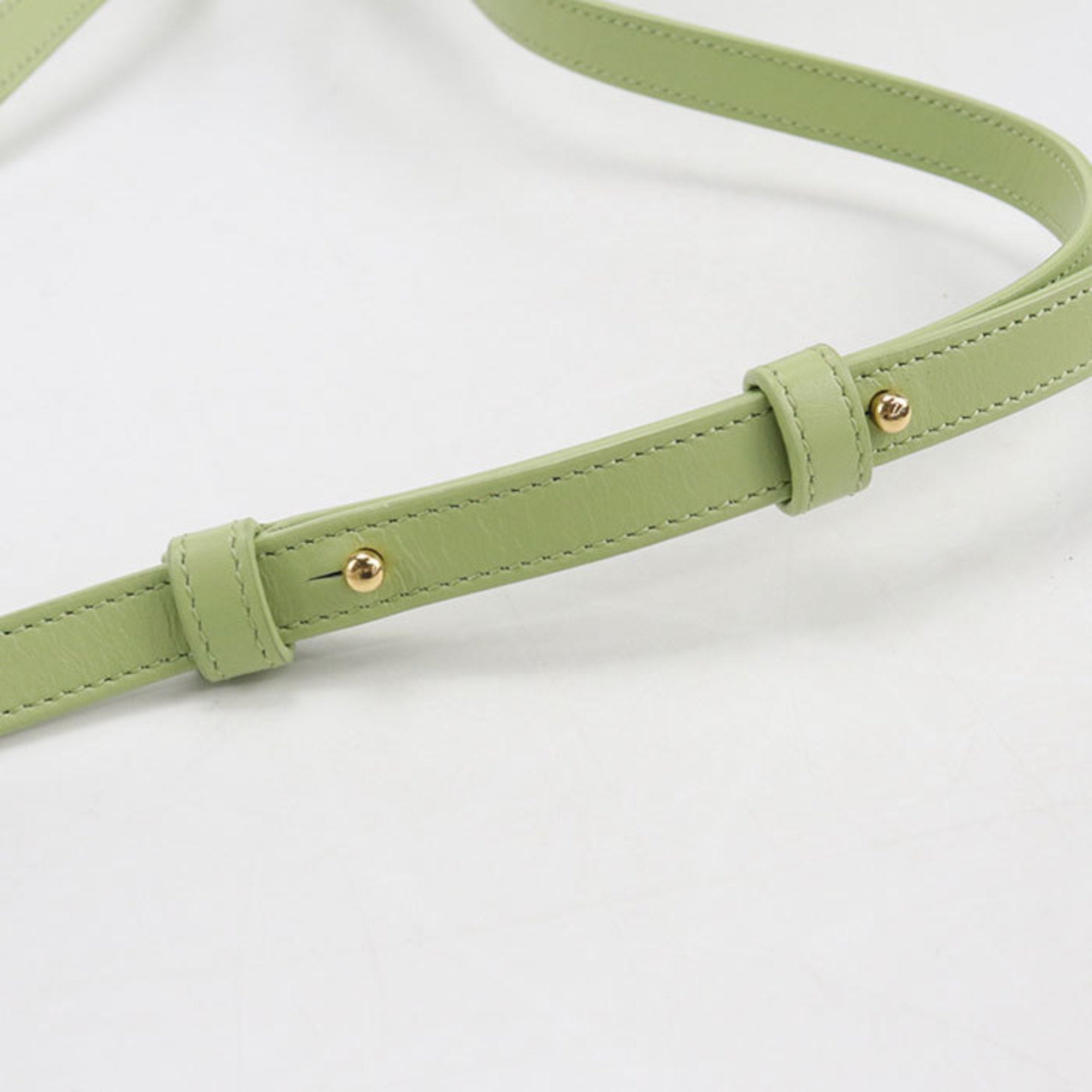 Celine Green Leather Shoulder Bag (Pre-Owned)