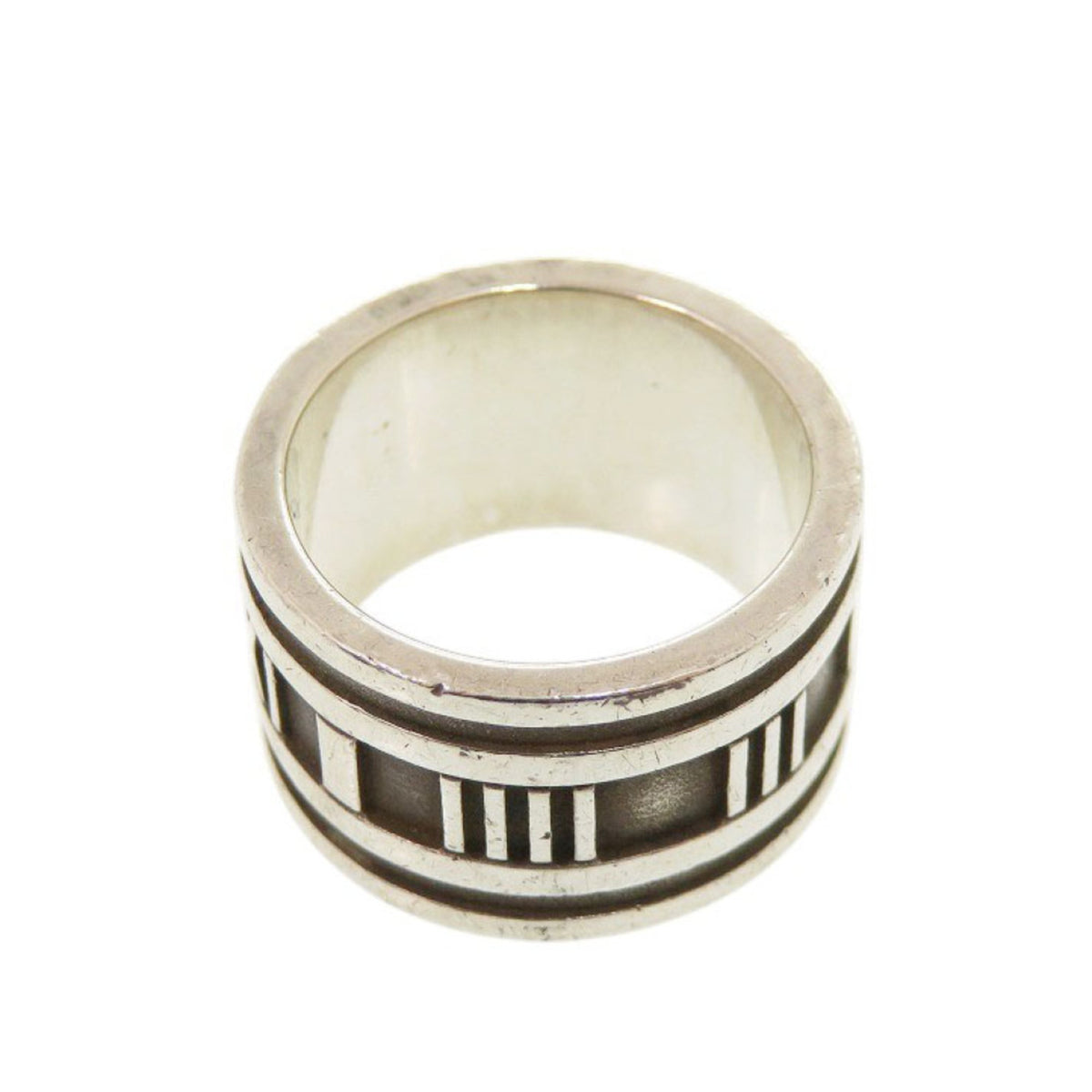 Tiffany Silver Silver 925 Band Ring (Pre-Owned)