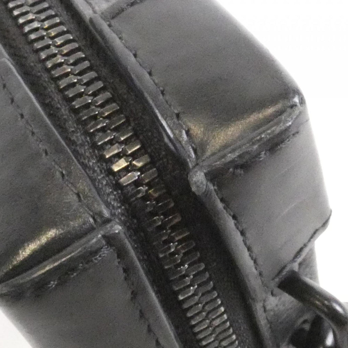 Louis Vuitton Black Coated Canvas Shoulder Bag (Pre-Owned)