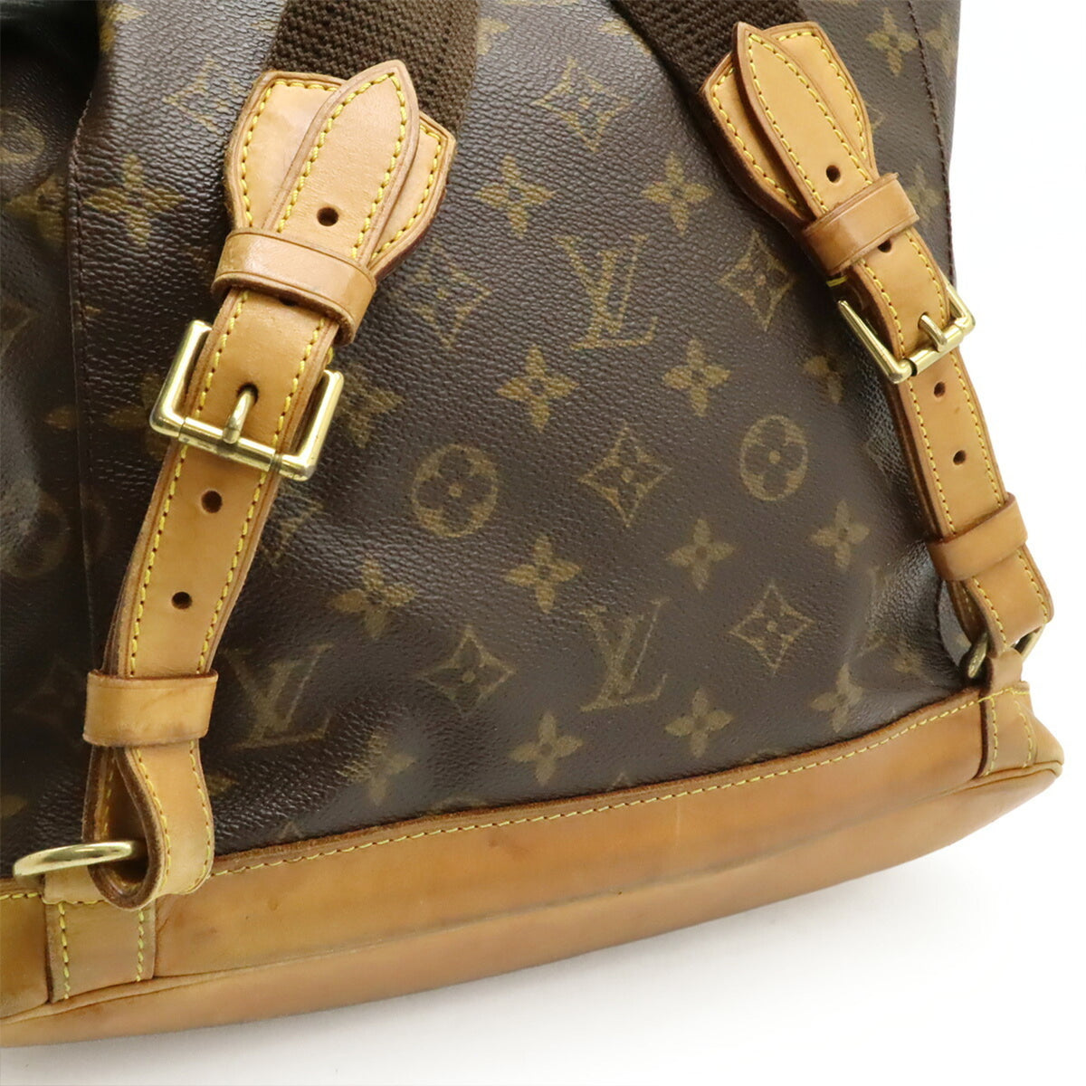 Louis Vuitton Brown Monogram Monogram Backpack Shoulder Bag (Pre-Owned)
