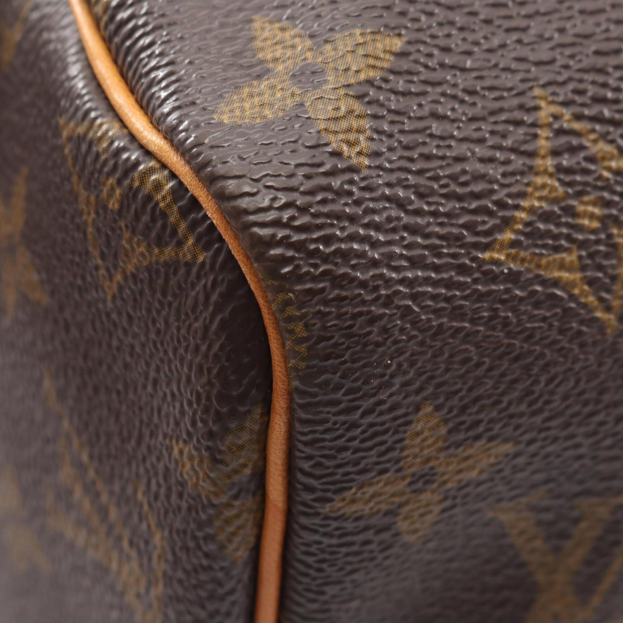 Louis Vuitton Brown Pvc Leather Handbag (Pre-Owned)