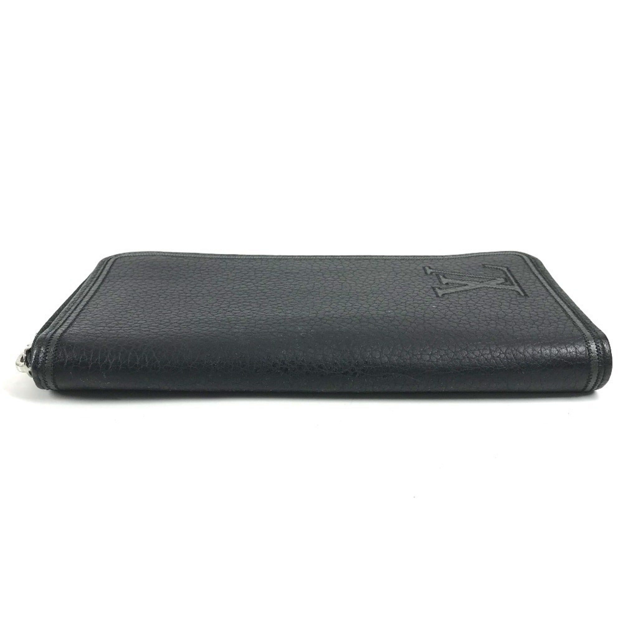 Louis Vuitton Black Noir Long Wallet (Bi-Fold) (Pre-Owned)