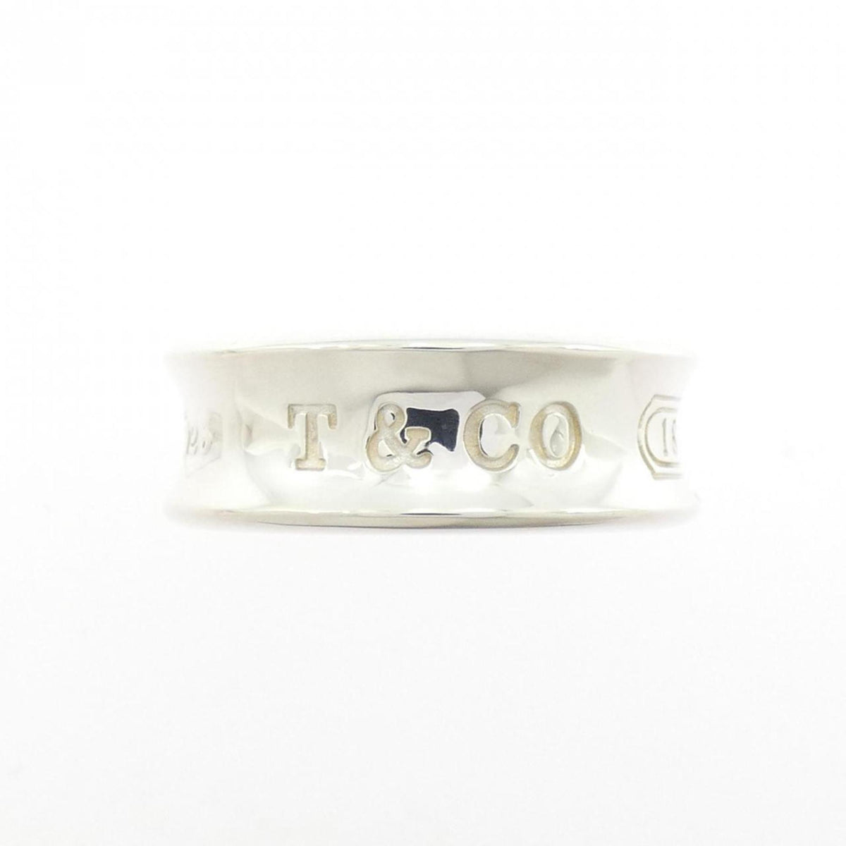 Tiffany Silver 925 Band Ring (Pre-Owned)