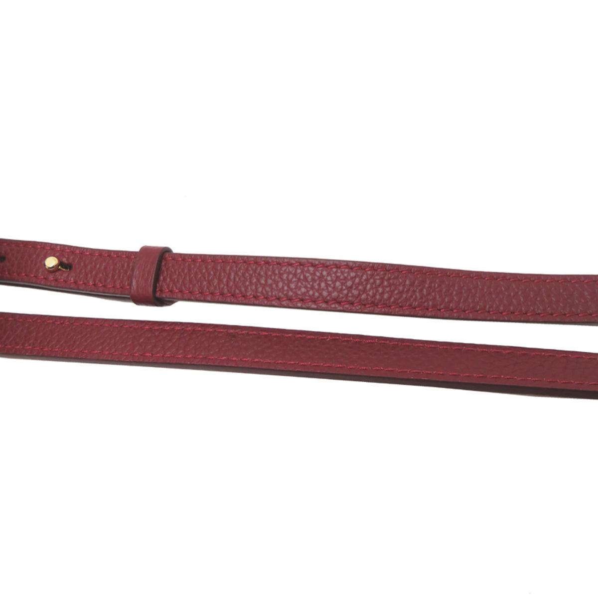 Salvatore Ferragamo Red Color Leather Shoulder Bag (Pre-Owned)