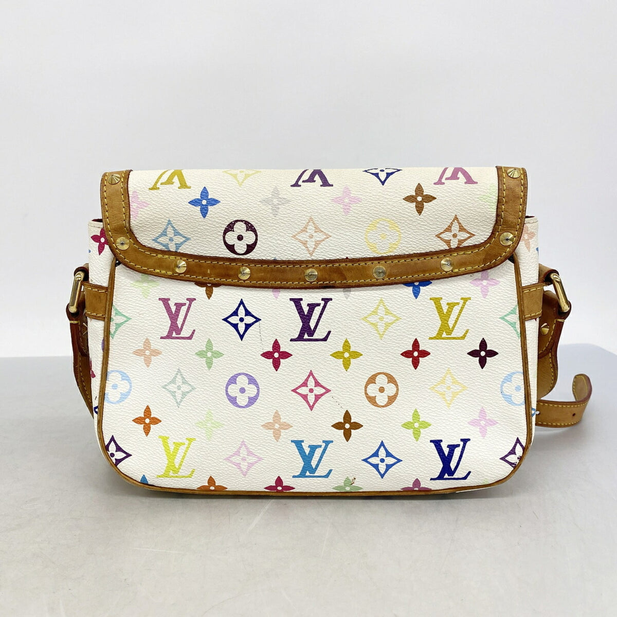 Louis Vuitton Blanc Shoulder Bag (Pre-Owned)