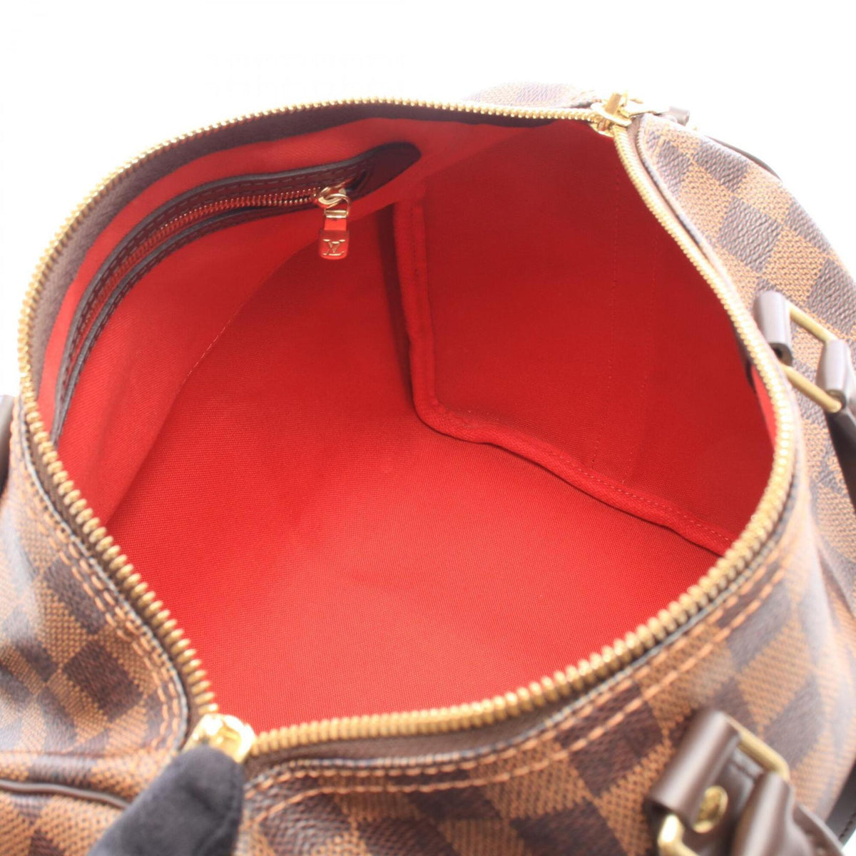 Louis Vuitton Brown Coated Canvas Leather Handbag (Pre-Owned)
