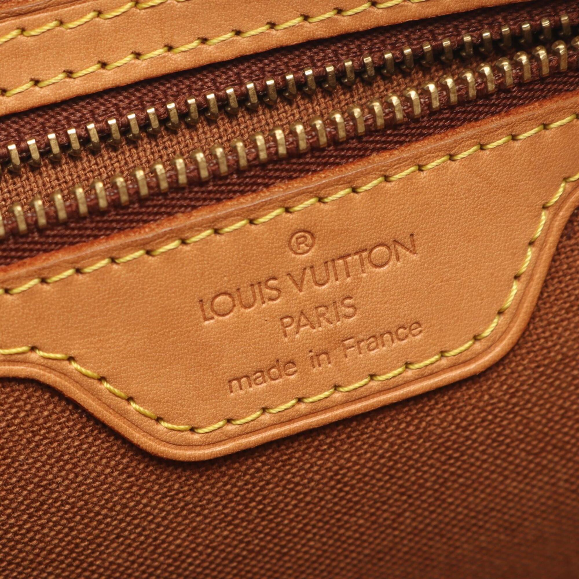 Louis Vuitton Brown Monogram Monogram Leather Handbag Shoulder Bag (Pre-Owned)