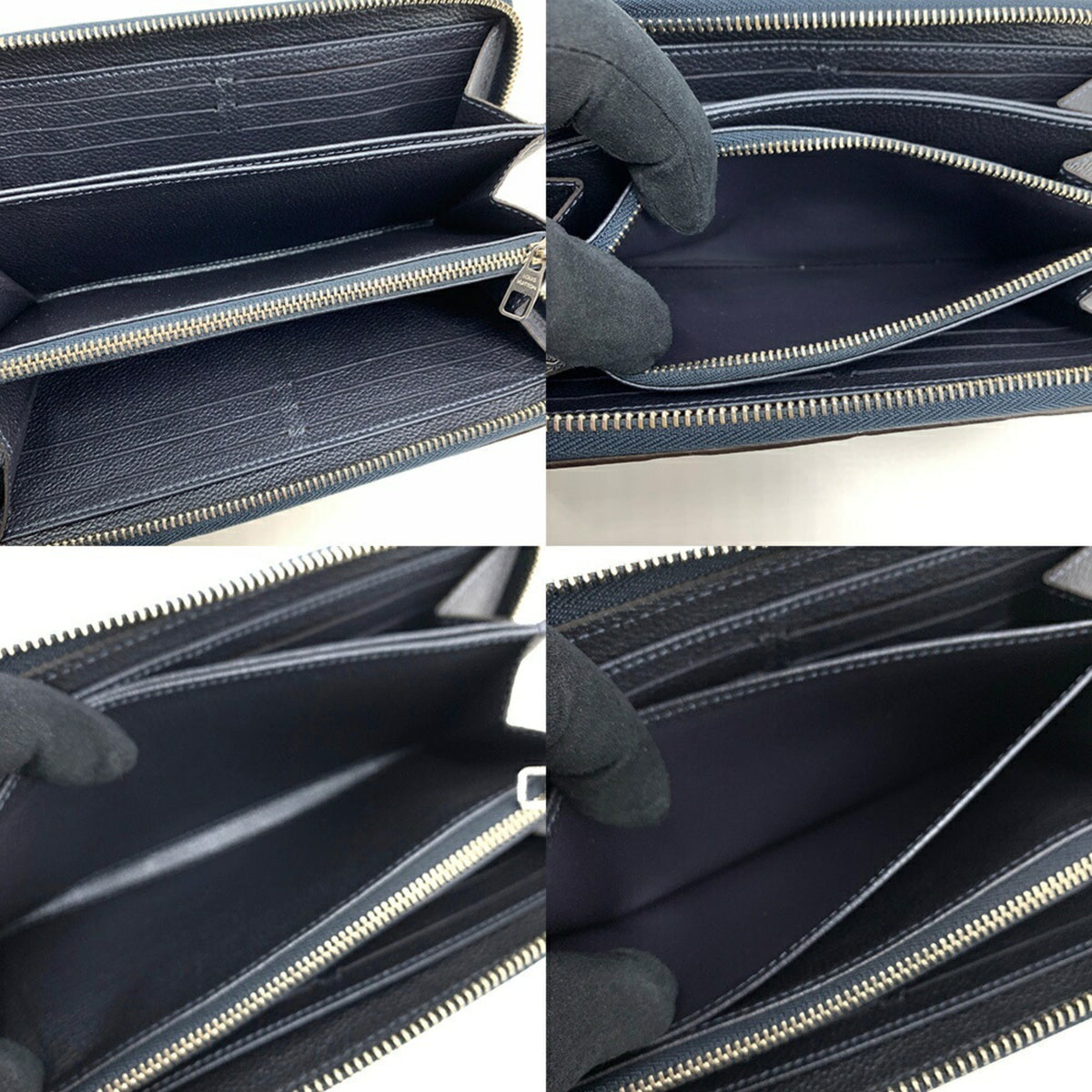 Louis Vuitton Monogram Empreinte Black Monogram Empreinte Long Wallet (Bi-Fold) (Pre-Owned)